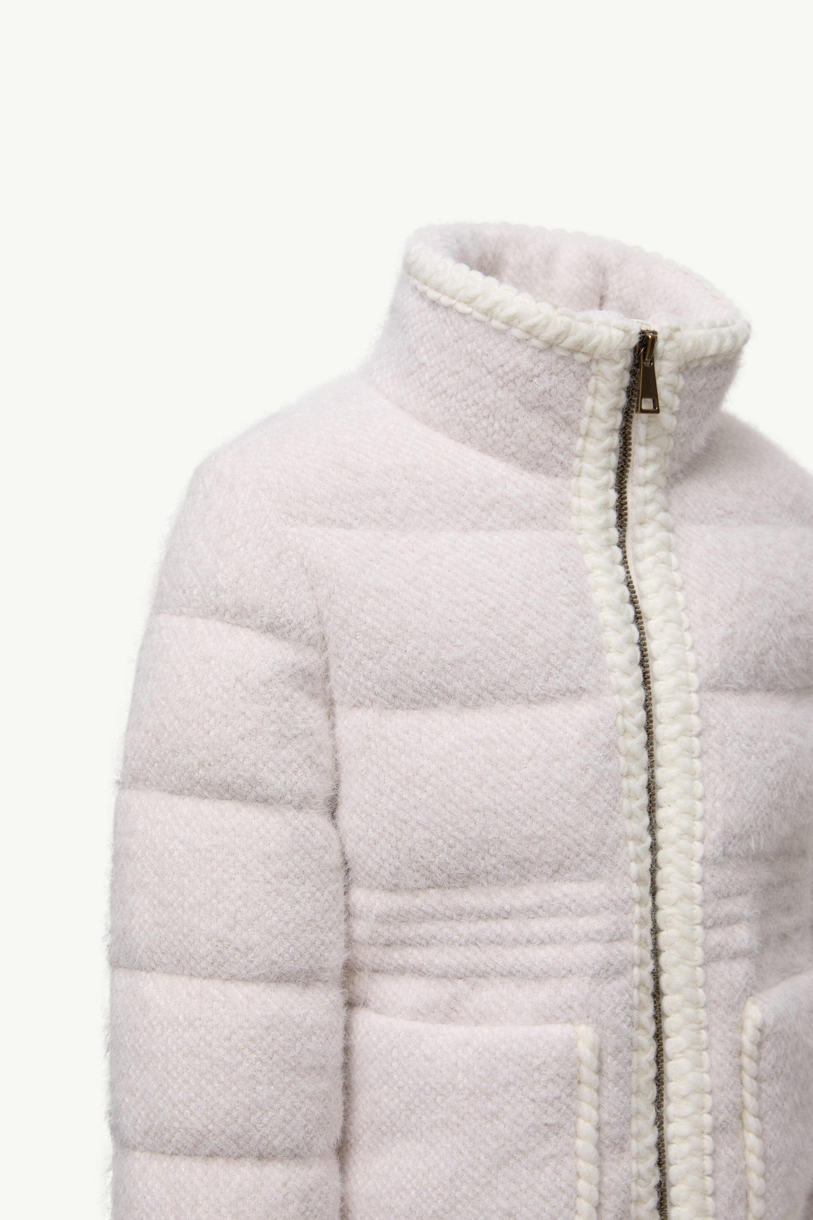 Doudoune Erzenia Fille Blanc Moncler 3