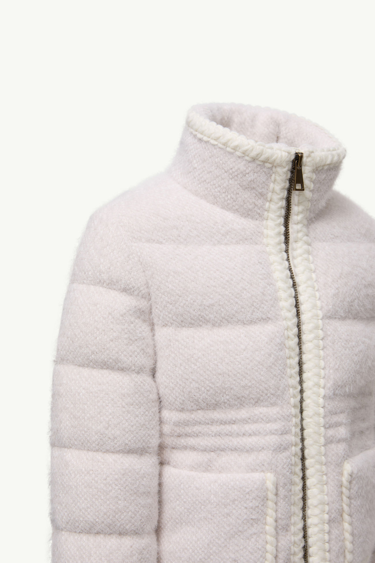 Erzenia Down Jacket Girl White Moncler 3