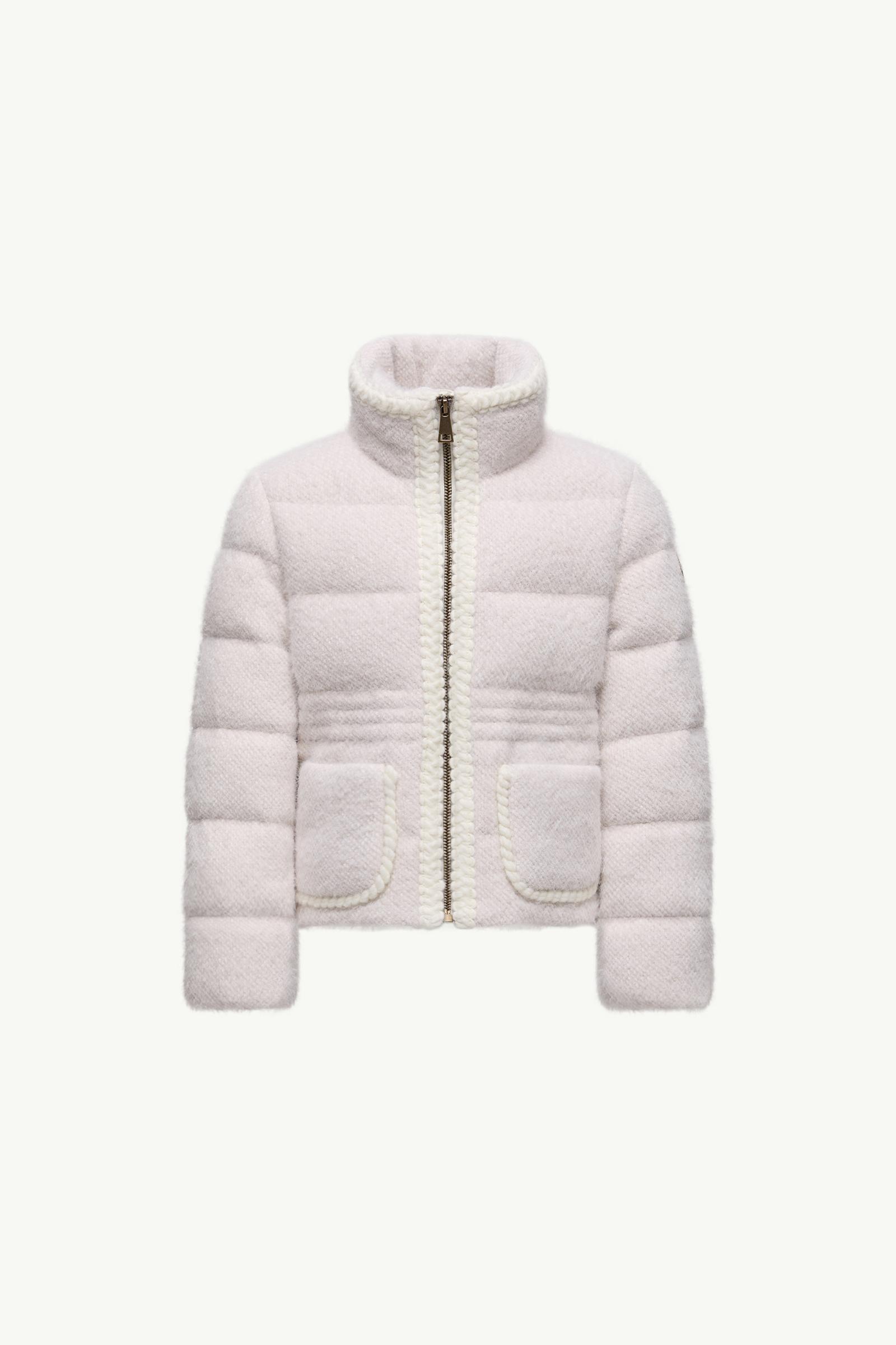 MONCLER モンクレール　ホワイト　白　ダウン　キッズ　2anni92cm erzenia-down-jacket-girl-white