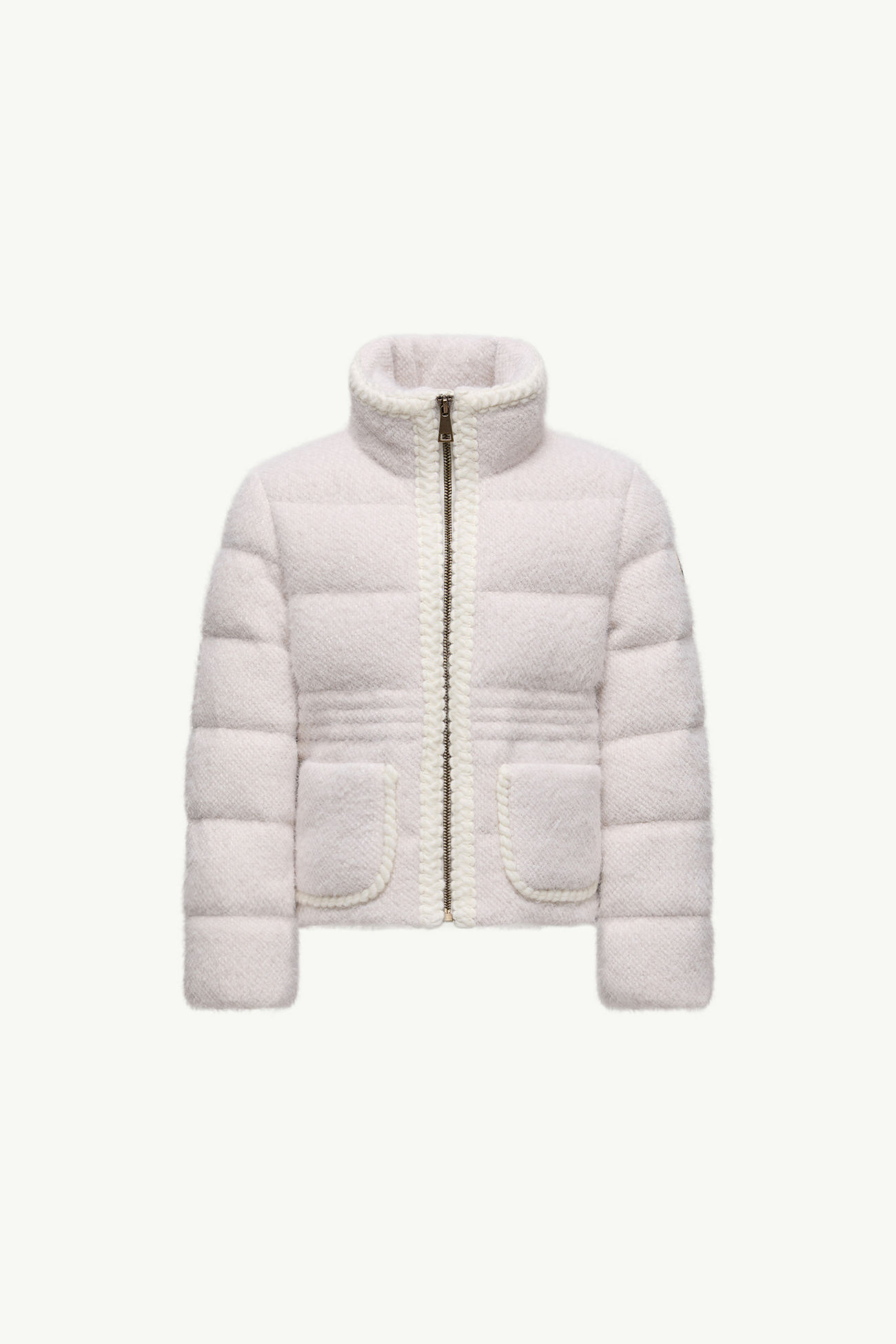 Erzenia Down Jacket Girl White Moncler 0