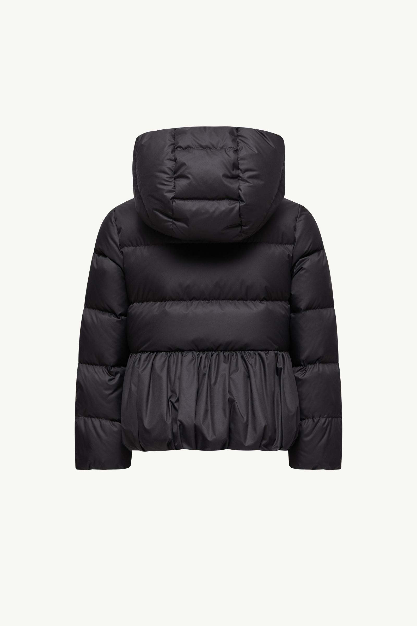 Black Elizaveta Hooded Down Jacket - Down Jackets & Vests for