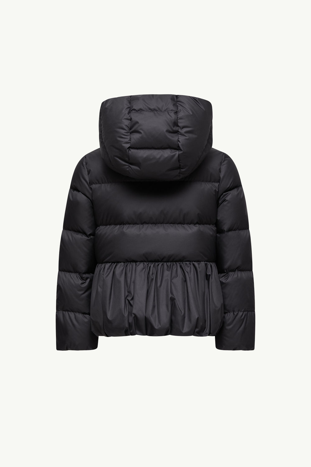 Elizaveta Hooded Down Jacket Girl Black Moncler 2