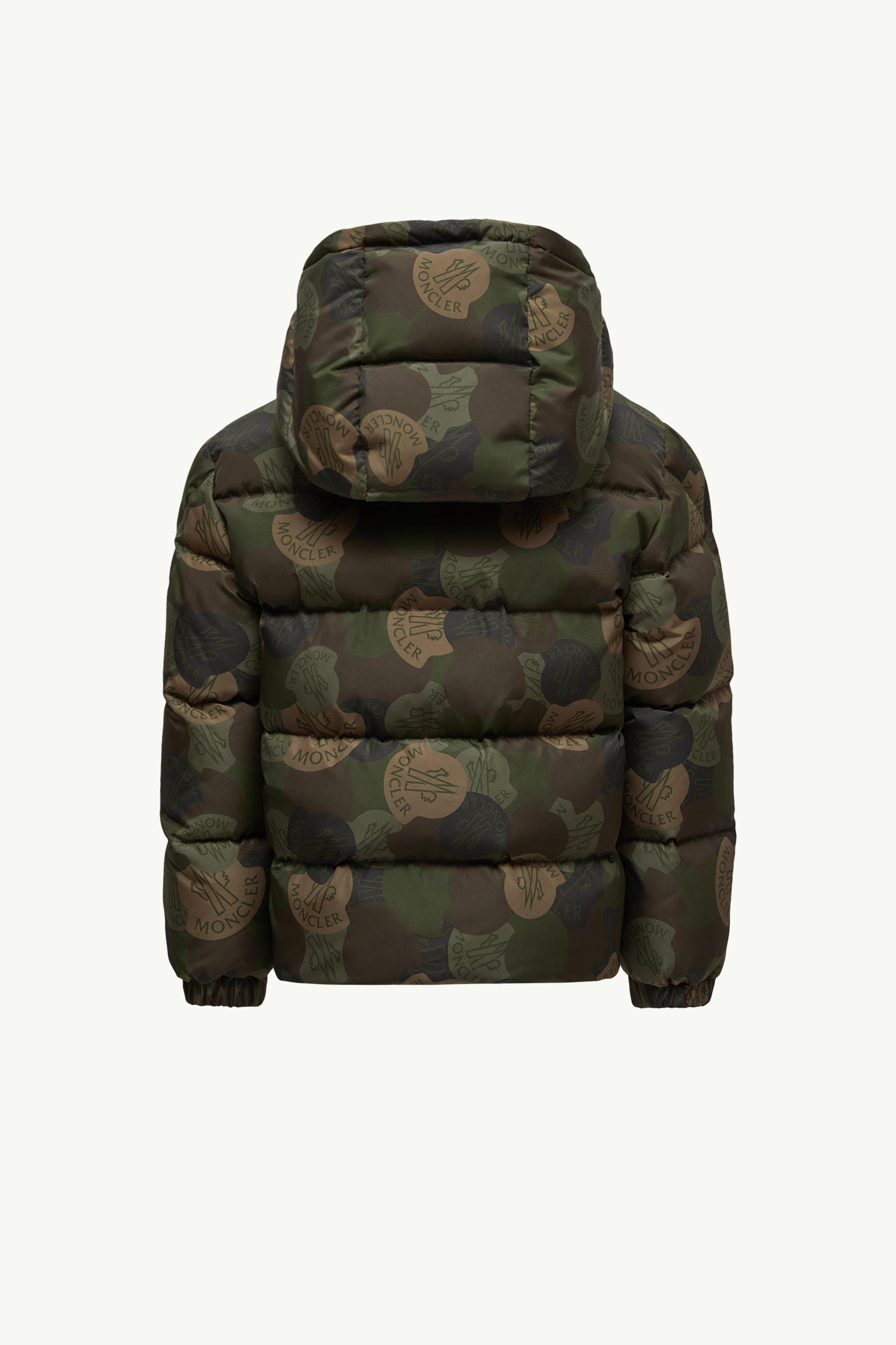 Escer ダウンジャケット ボーイズ グリーン & ブラウン Moncler 3