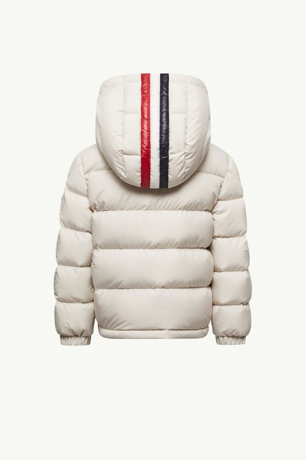 Taidu Hooded Down Jacket Boy White Ivory Moncler 2