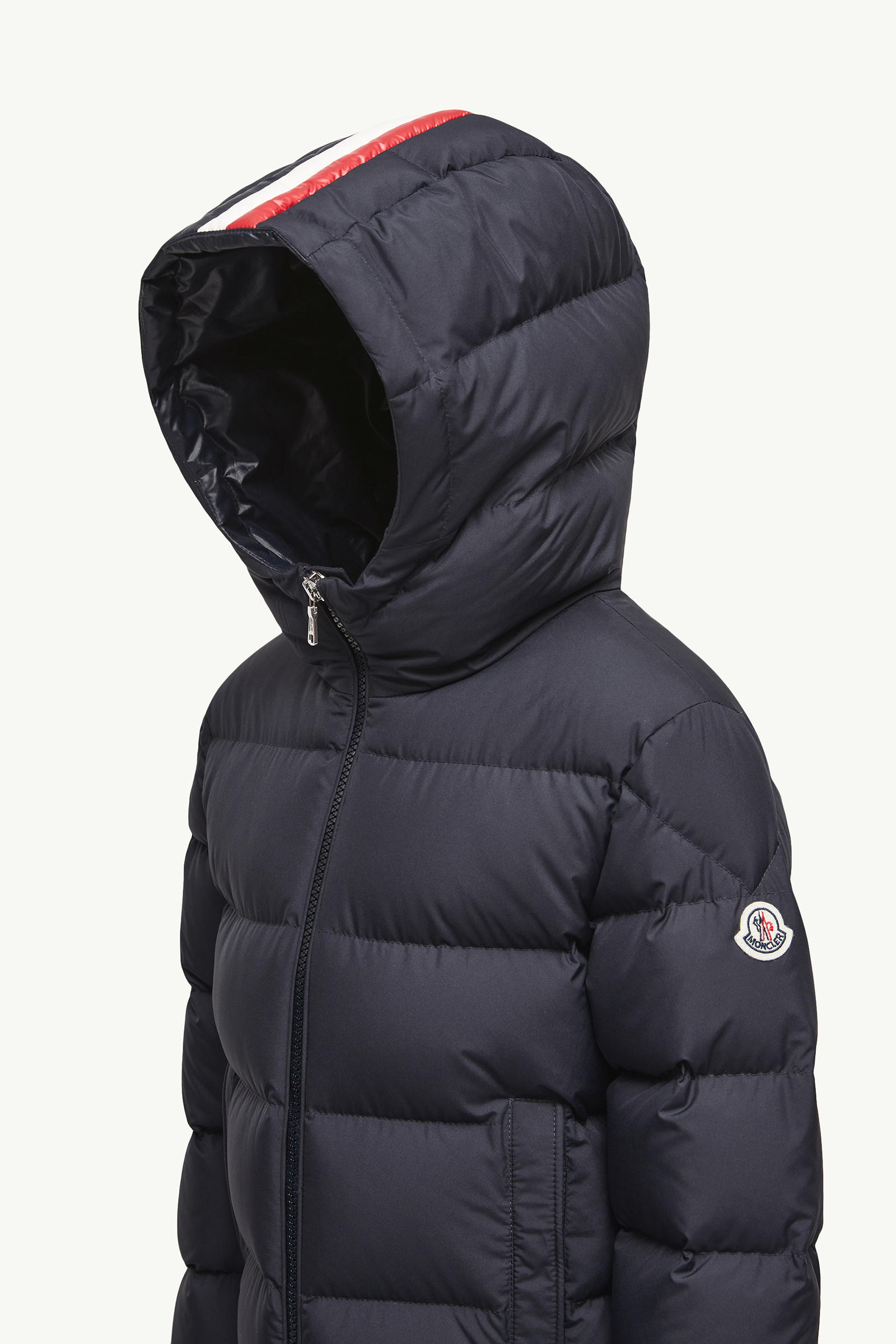 Taidu Hooded Down Jacket Boy Navy Blue Moncler 2