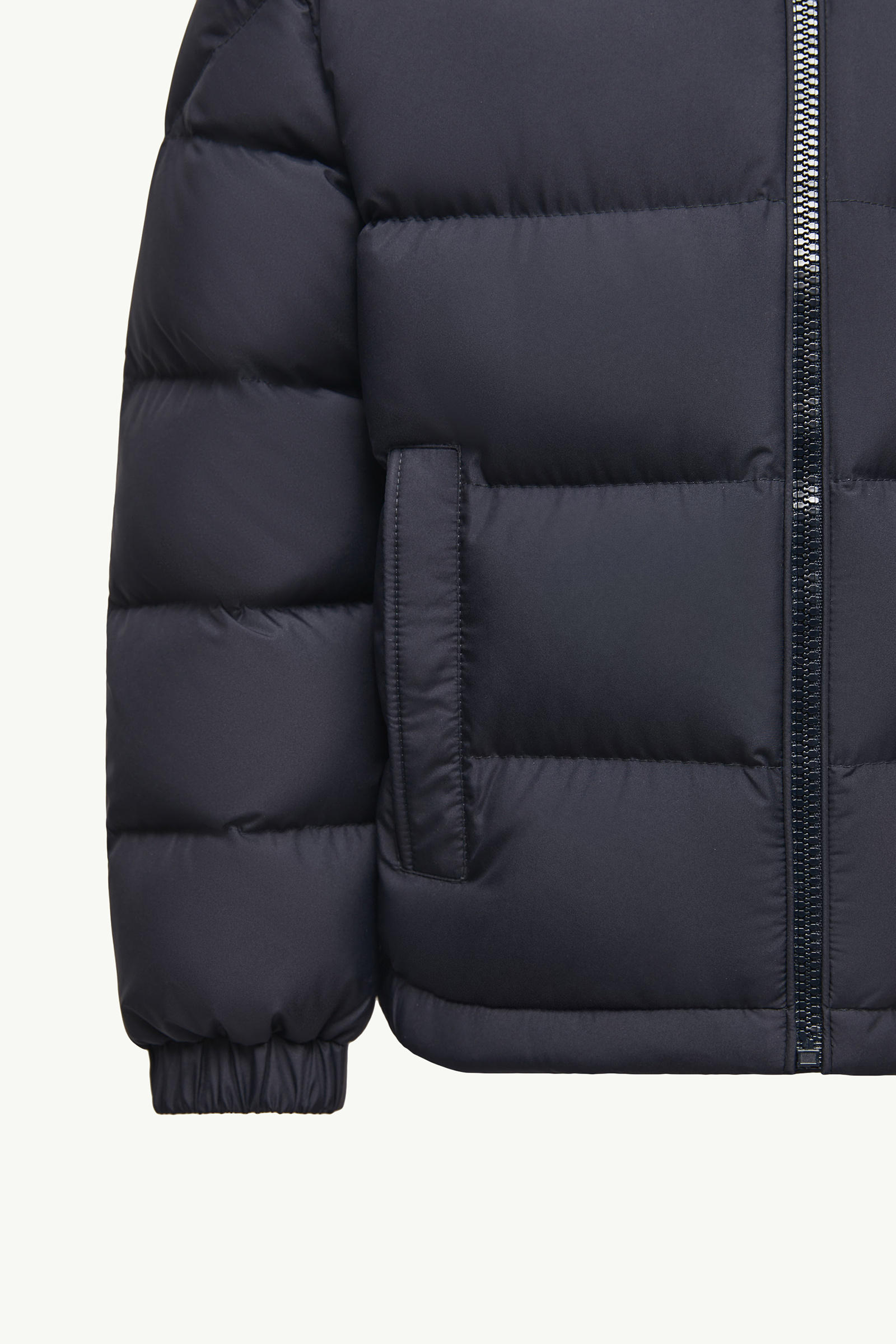 Taidu Hooded Down Jacket Boy Navy Blue Moncler 4