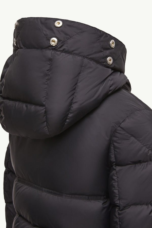 New Byronf Hooded Down Jacket Boy Black Moncler 3
