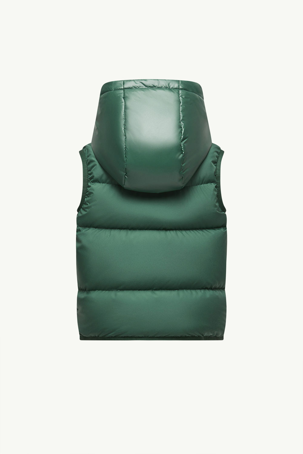 Voldan Hooded Down Vest Boy Emerald Green Moncler 3