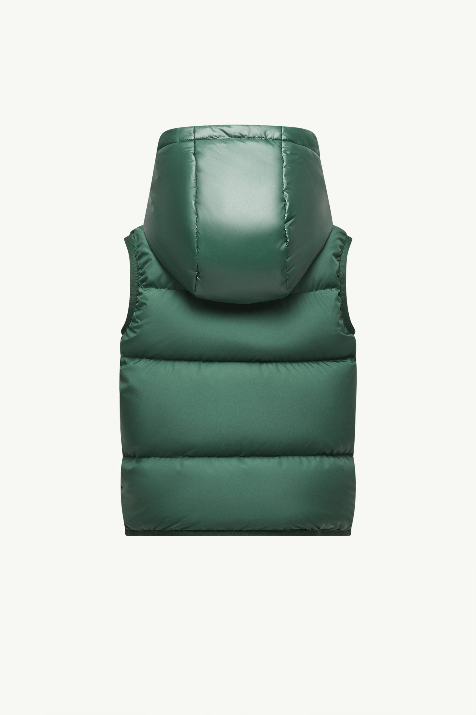 Voldan Hooded Down Vest Boy Emerald Green Moncler 3