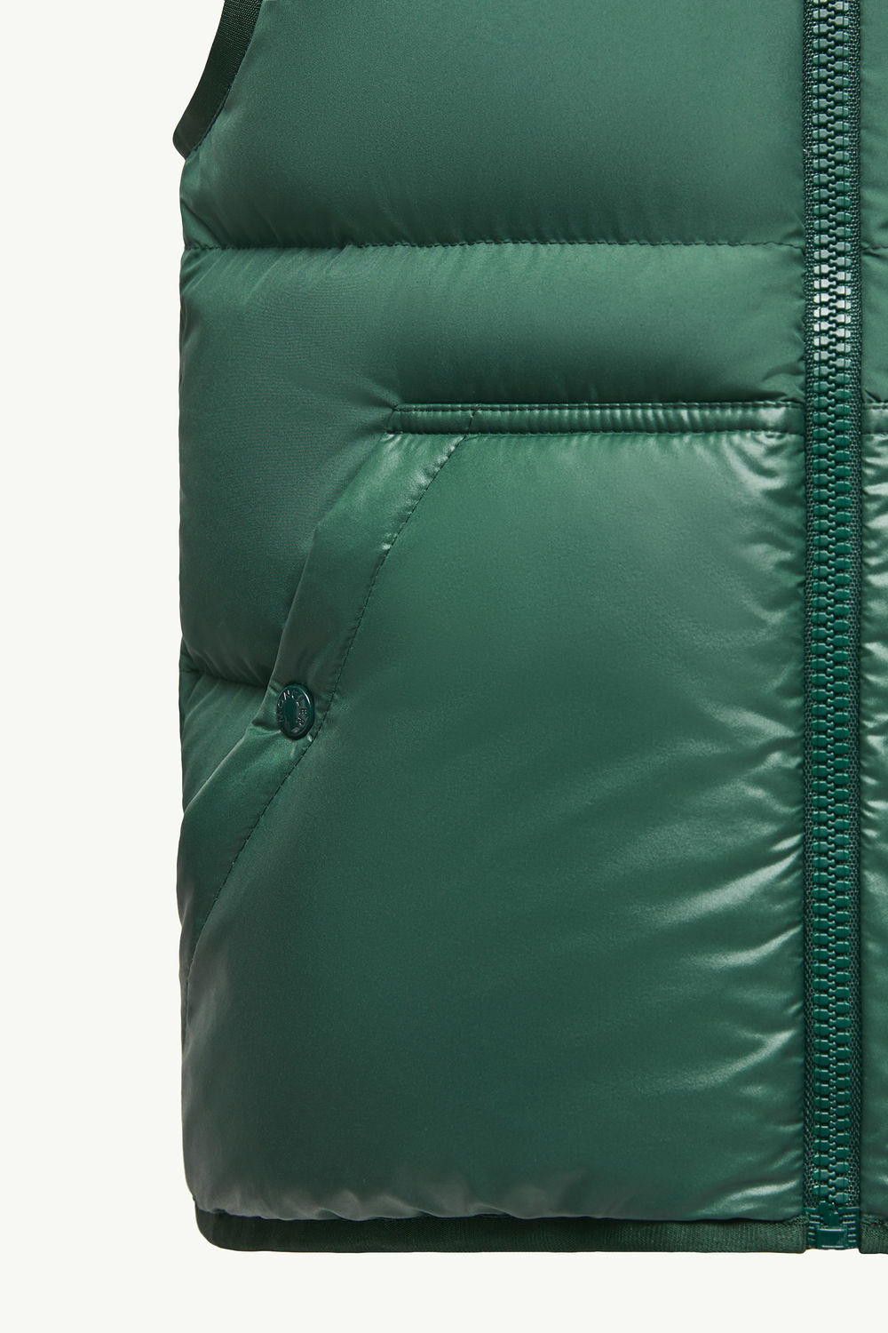Voldan Hooded Down Vest Boy Emerald Green Moncler 4