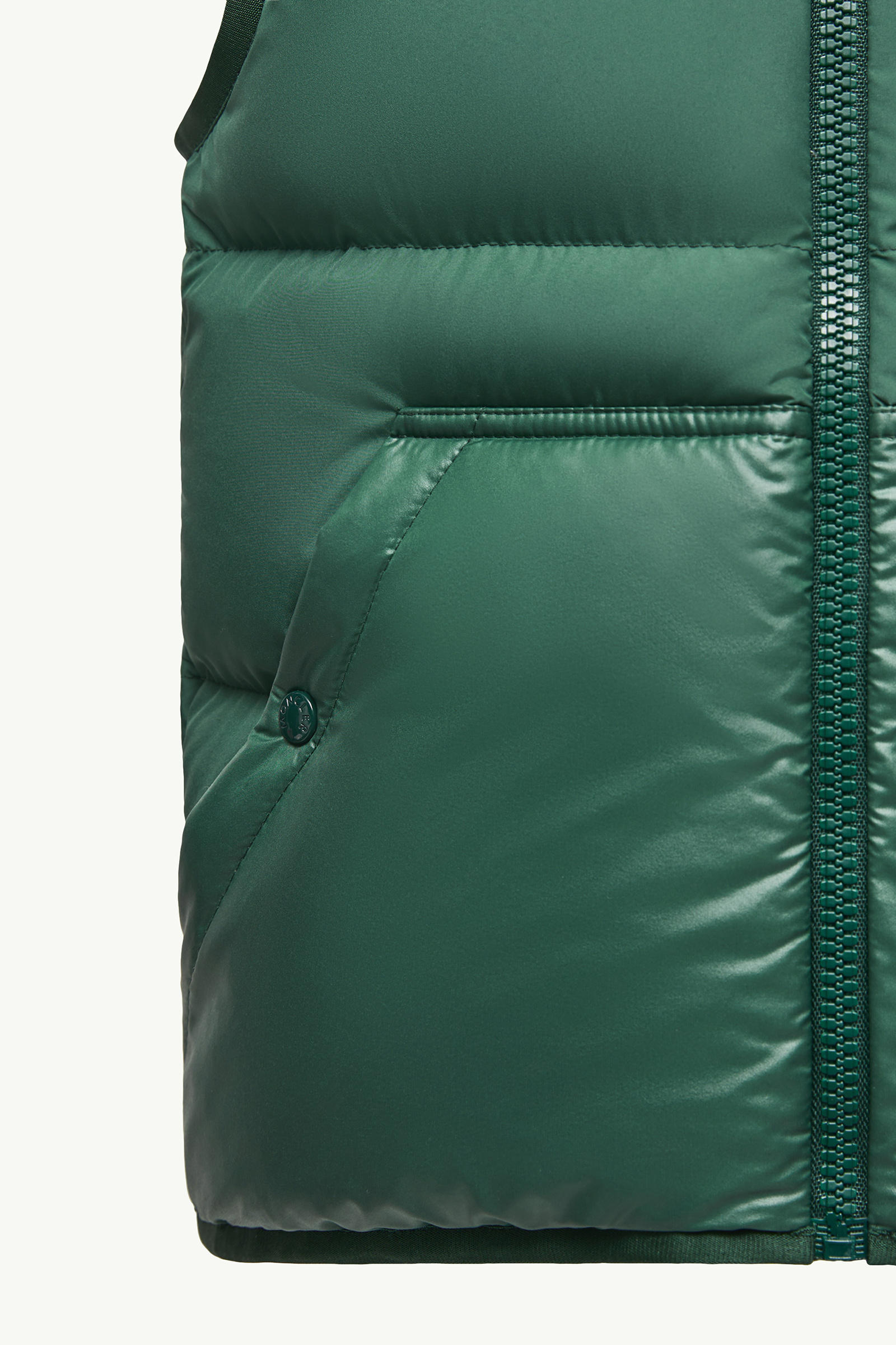 Voldan Hooded Down Vest Boy Emerald Green Moncler 4