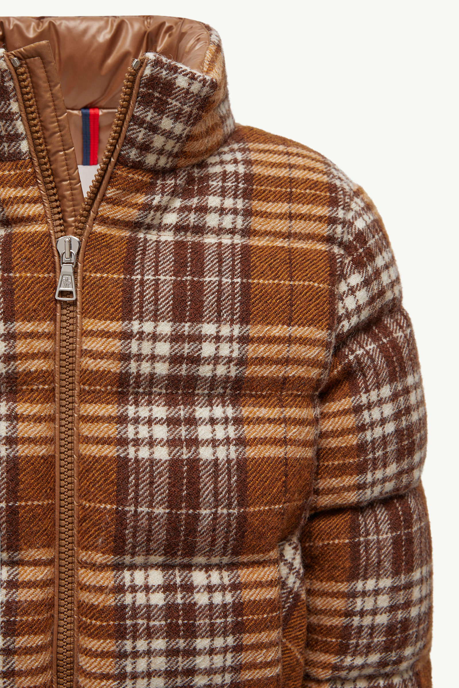 Vabi Wool Down Jacket Boy Brown Moncler 3