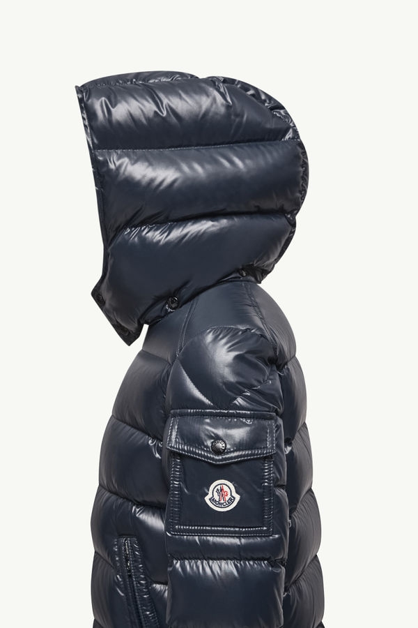 New Moncler Mayaダウンジャケット ボーイズ ネイビーブルー Moncler 1