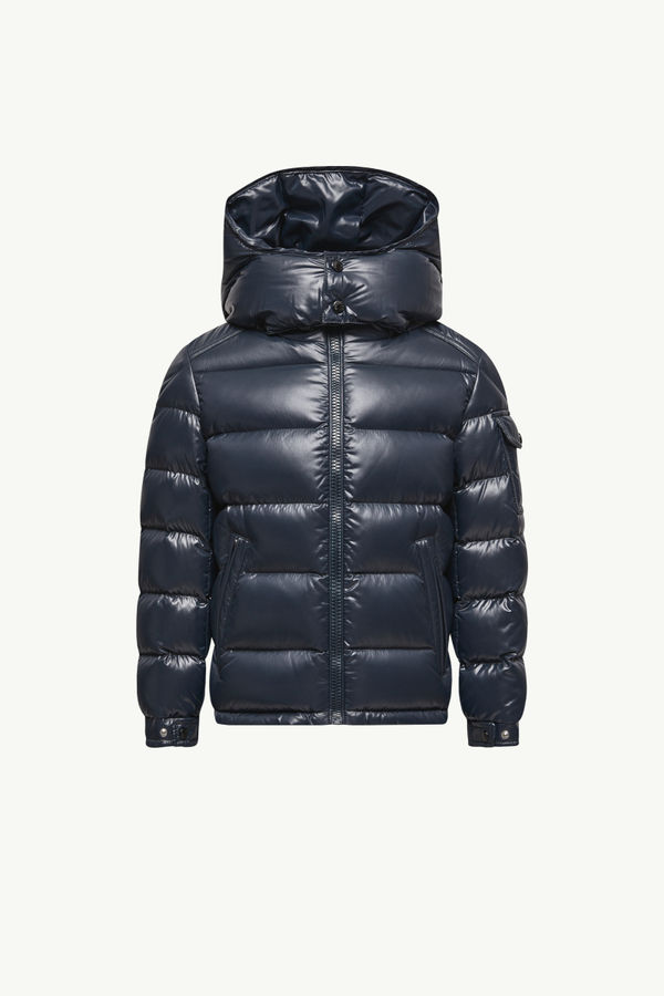 New Moncler Mayaダウンジャケット ボーイズ ネイビーブルー Moncler 0