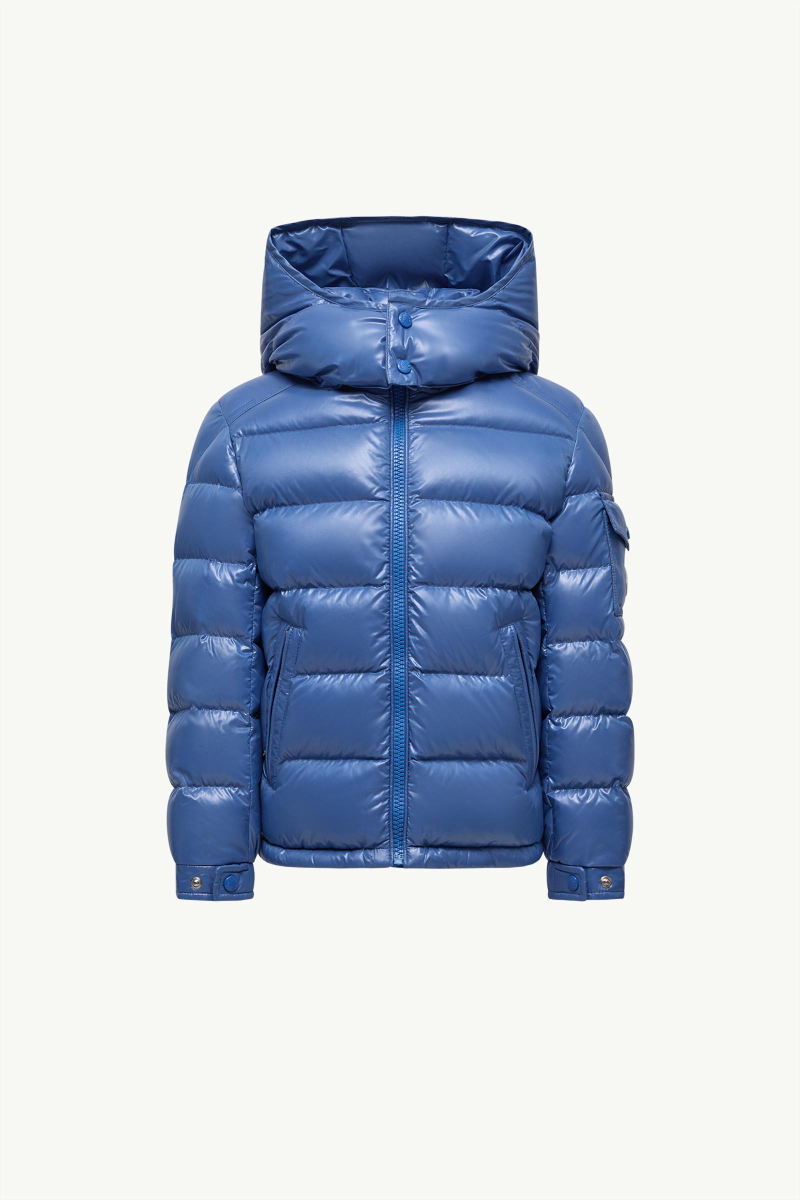 Electric Blue New Moncler Maya Hooded Down Jacket - Down Jackets