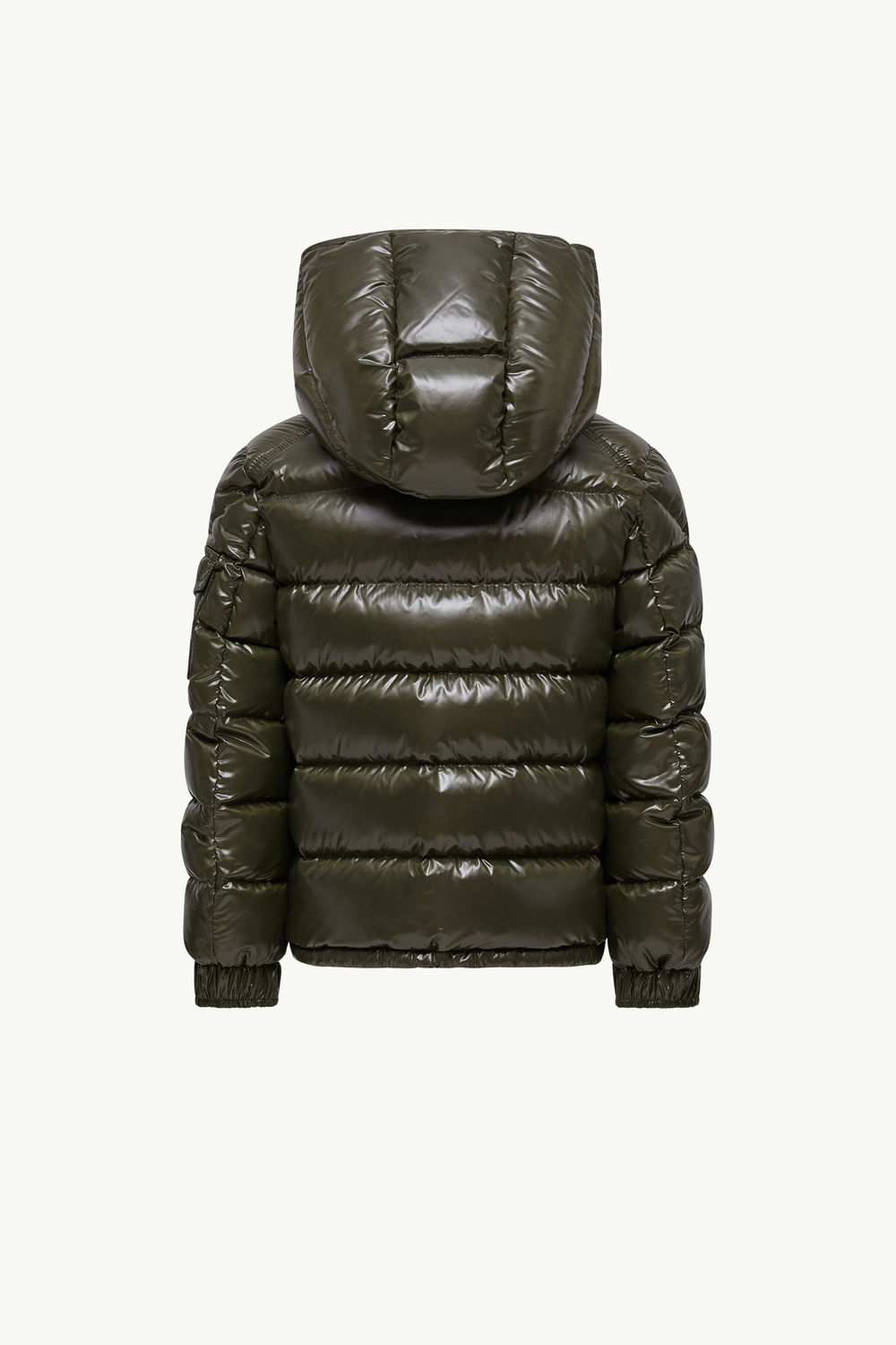 New Moncler Maya Hooded Down Jacket Boy Olive Green Moncler 2