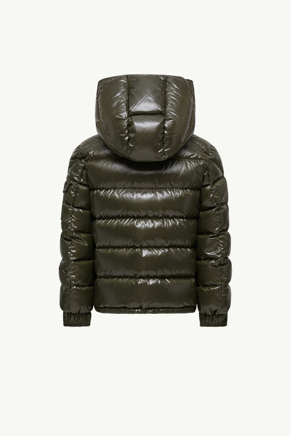 New Moncler Maya Hooded Down Jacket Boy Olive Green Moncler 2