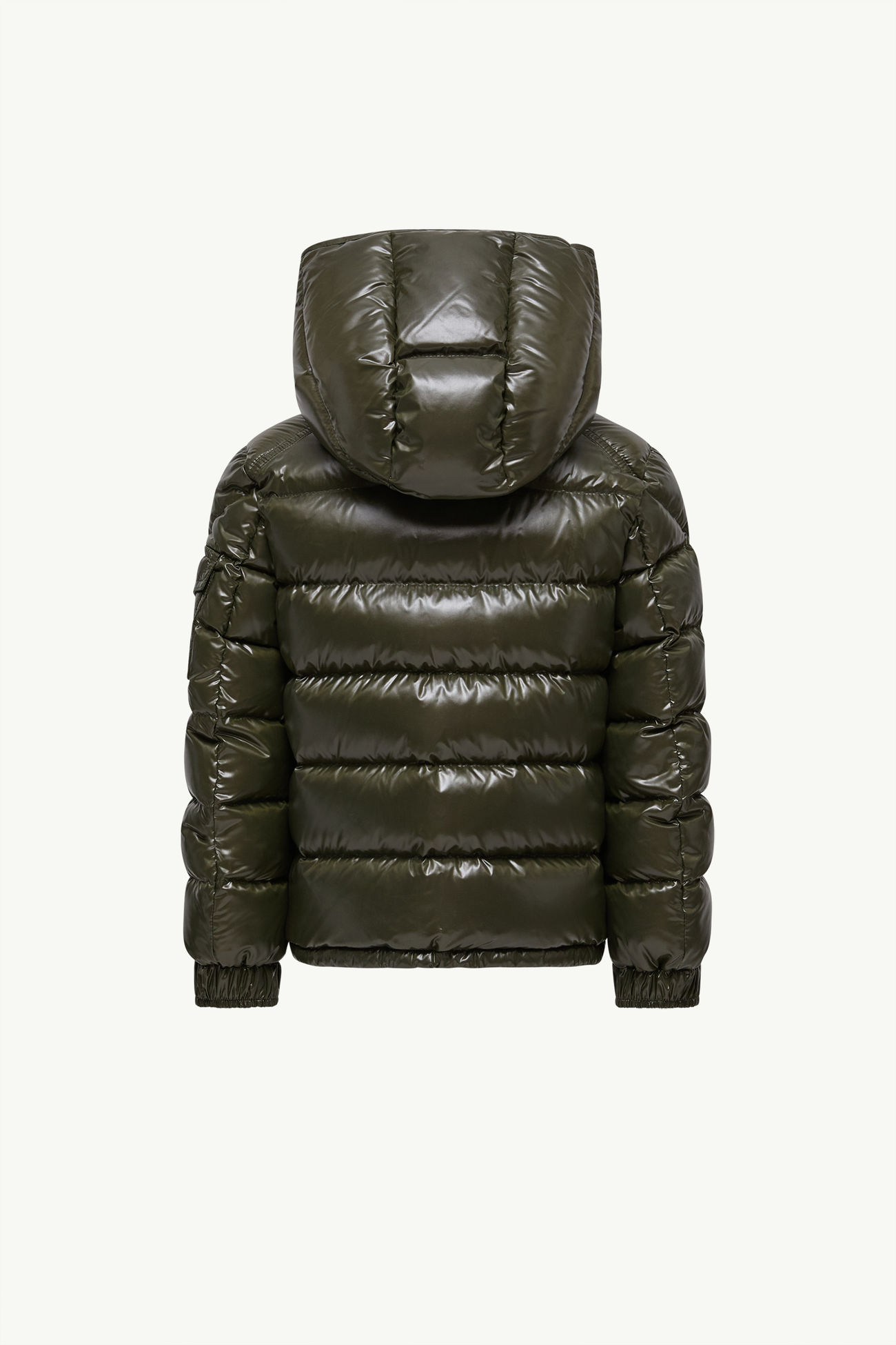 Plumífero con capucha Maya Niño Verde Oliva Moncler 2