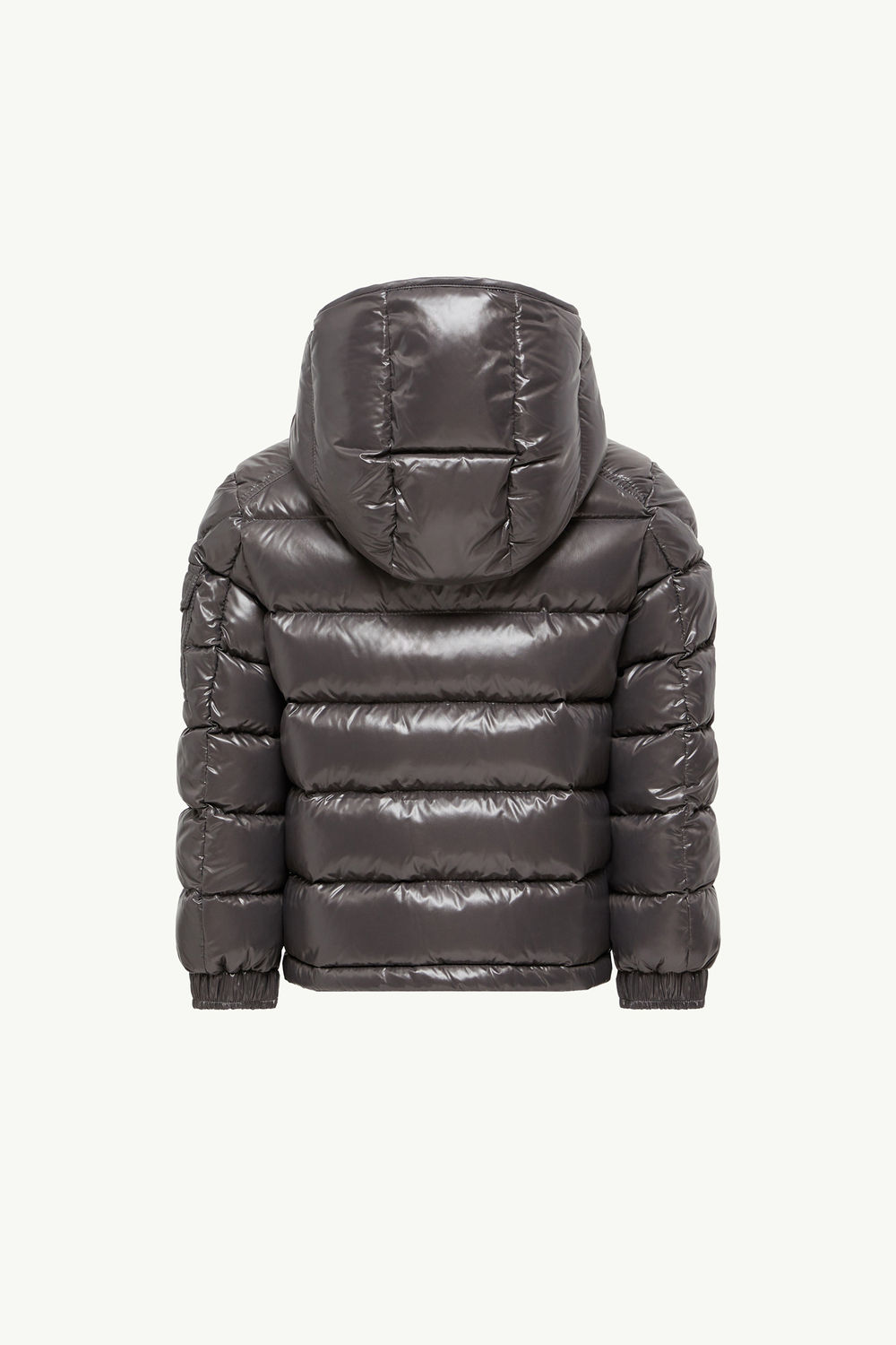 New Moncler Maya Hooded Down Jacket Boy Dark Gray Moncler 3