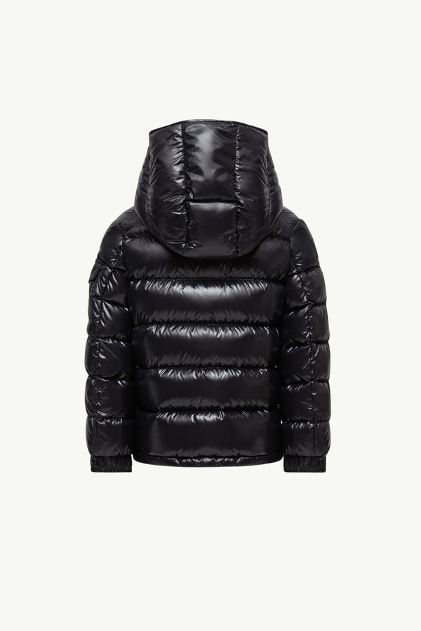 New Moncler Maya Hooded Down Jacket Boy Black Moncler 2
