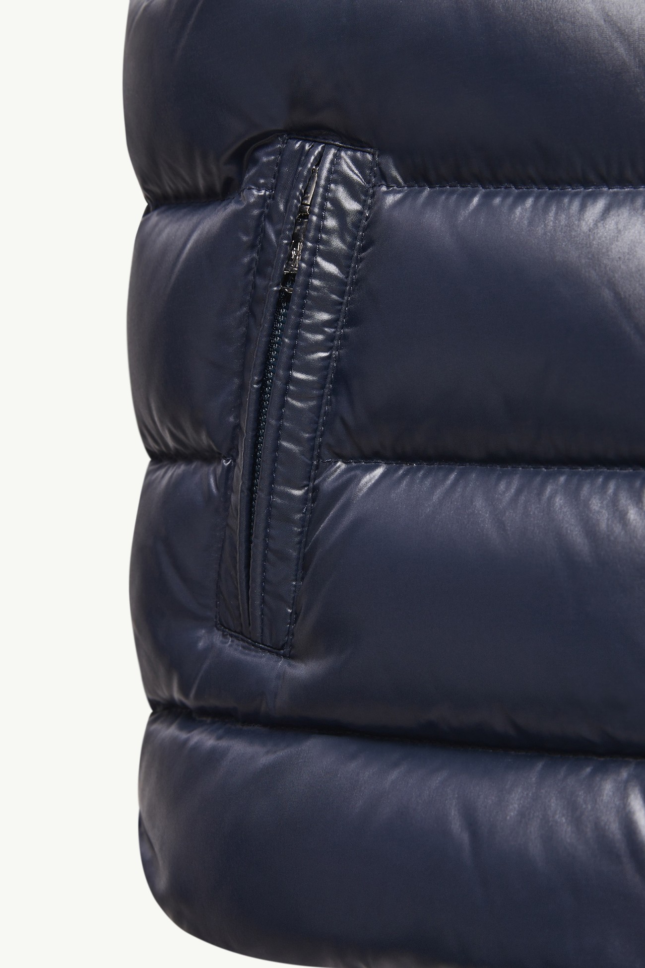 Tib Down Gilet Boy Navy Blue Moncler 3