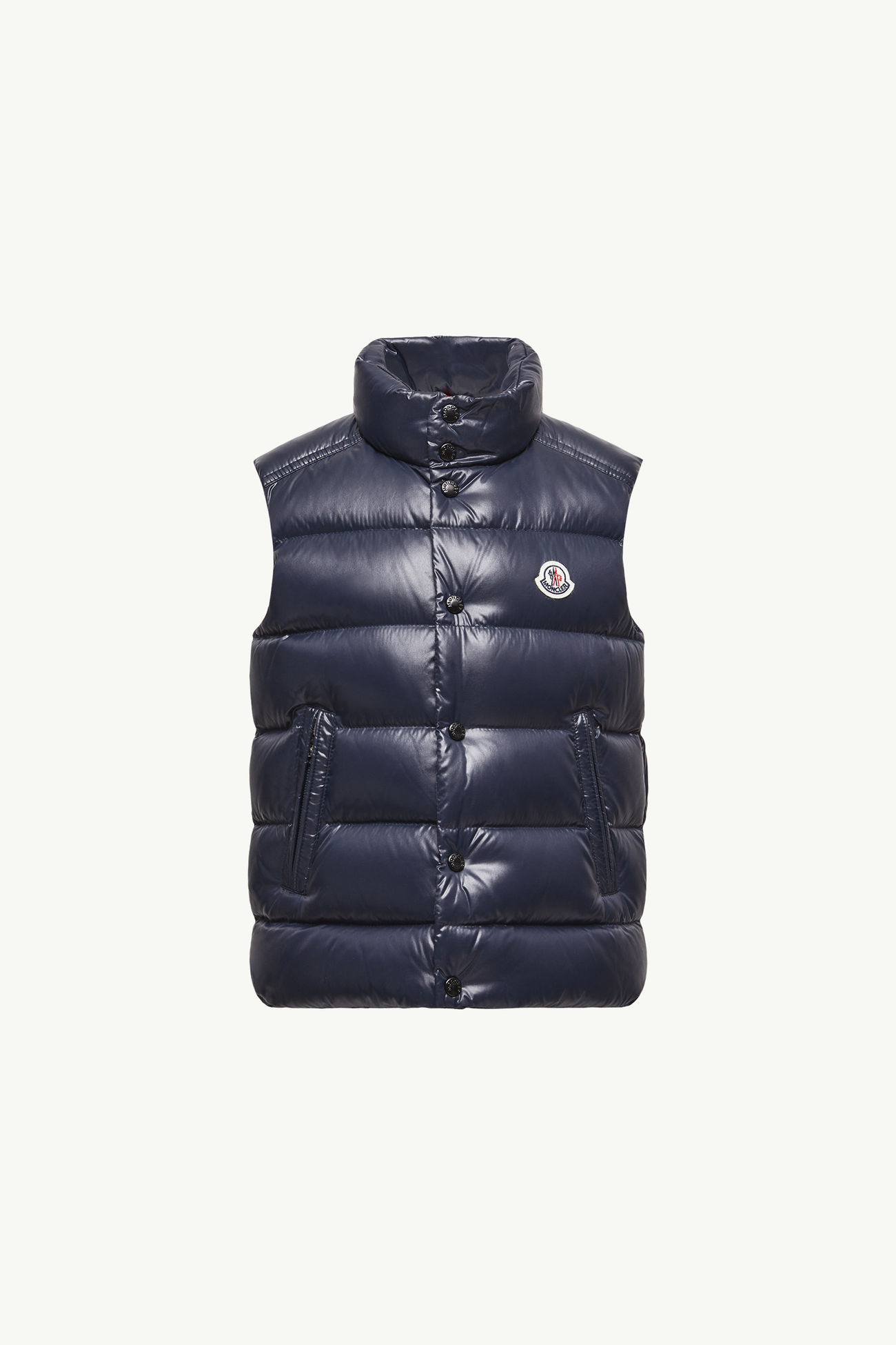 Chaleco plumífero Tib Niño Azul marino Moncler 0