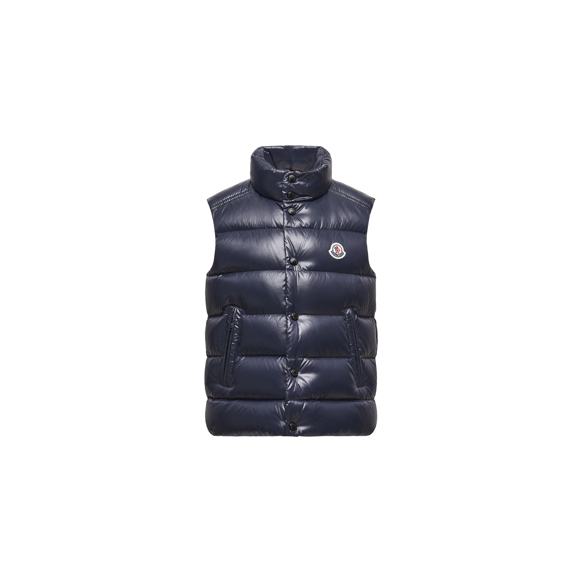Moncler  Tib Down Gilet for Boys in Blue, Size: 4Y