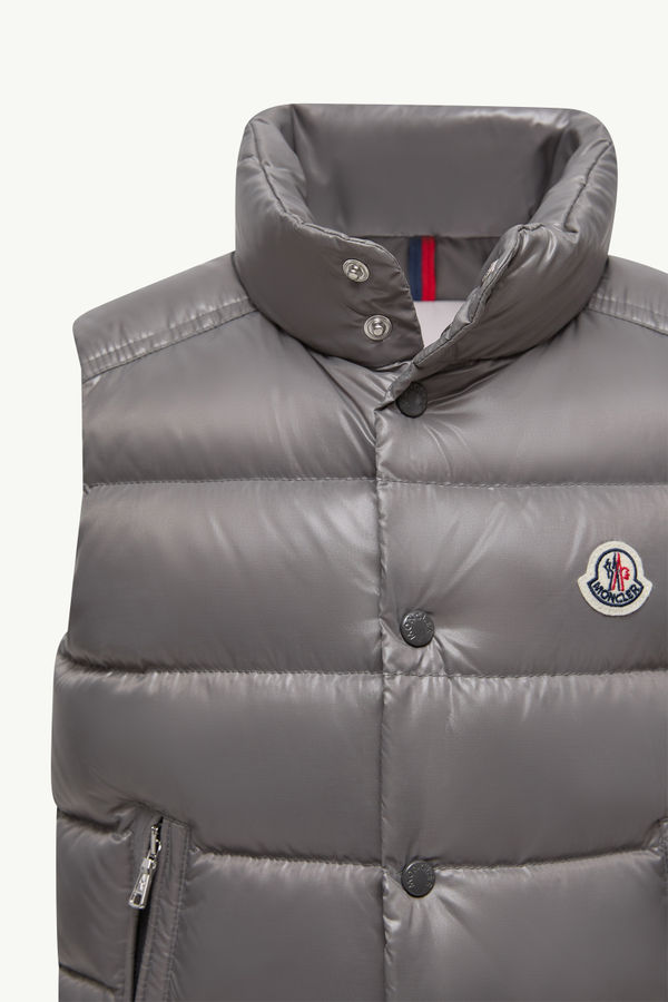 Tib Daunenweste Jungen Grau Moncler 1