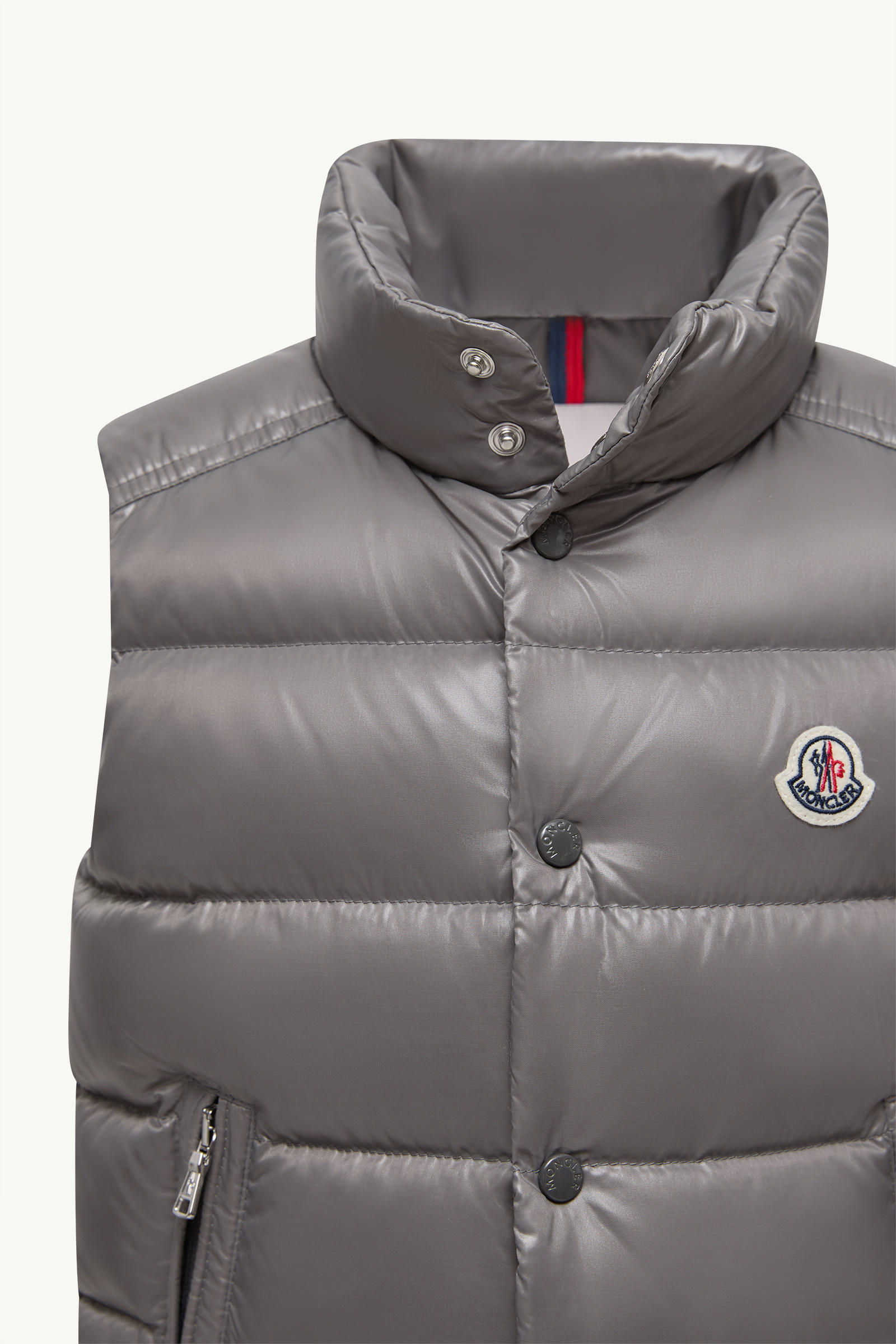 Tib Down Gilet Boy Gray Moncler 1