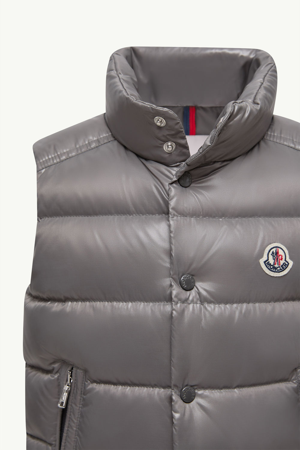 Tib Down Vest Boy Grey Moncler 1