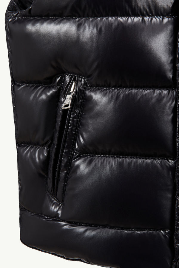 Tib Down Gilet Boy Black Moncler 4