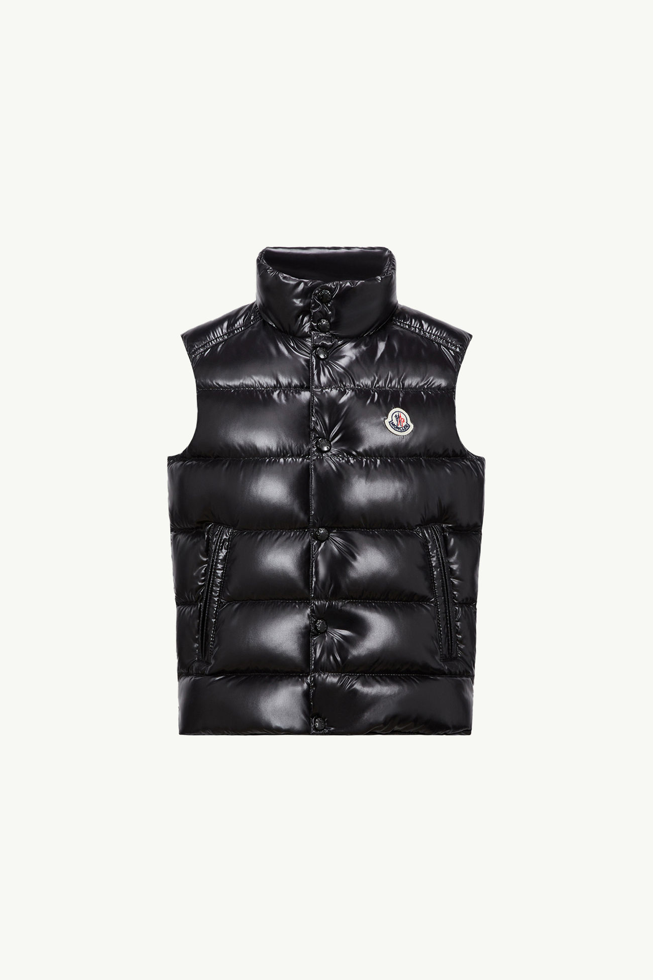 Tib Down Vest Boy Black Moncler 0