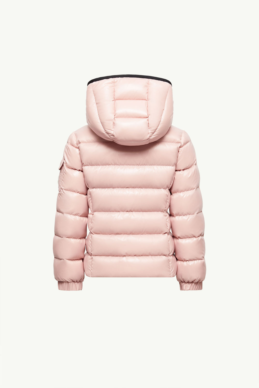 Bady Hooded Down Jacket Girl Pink Moncler 2