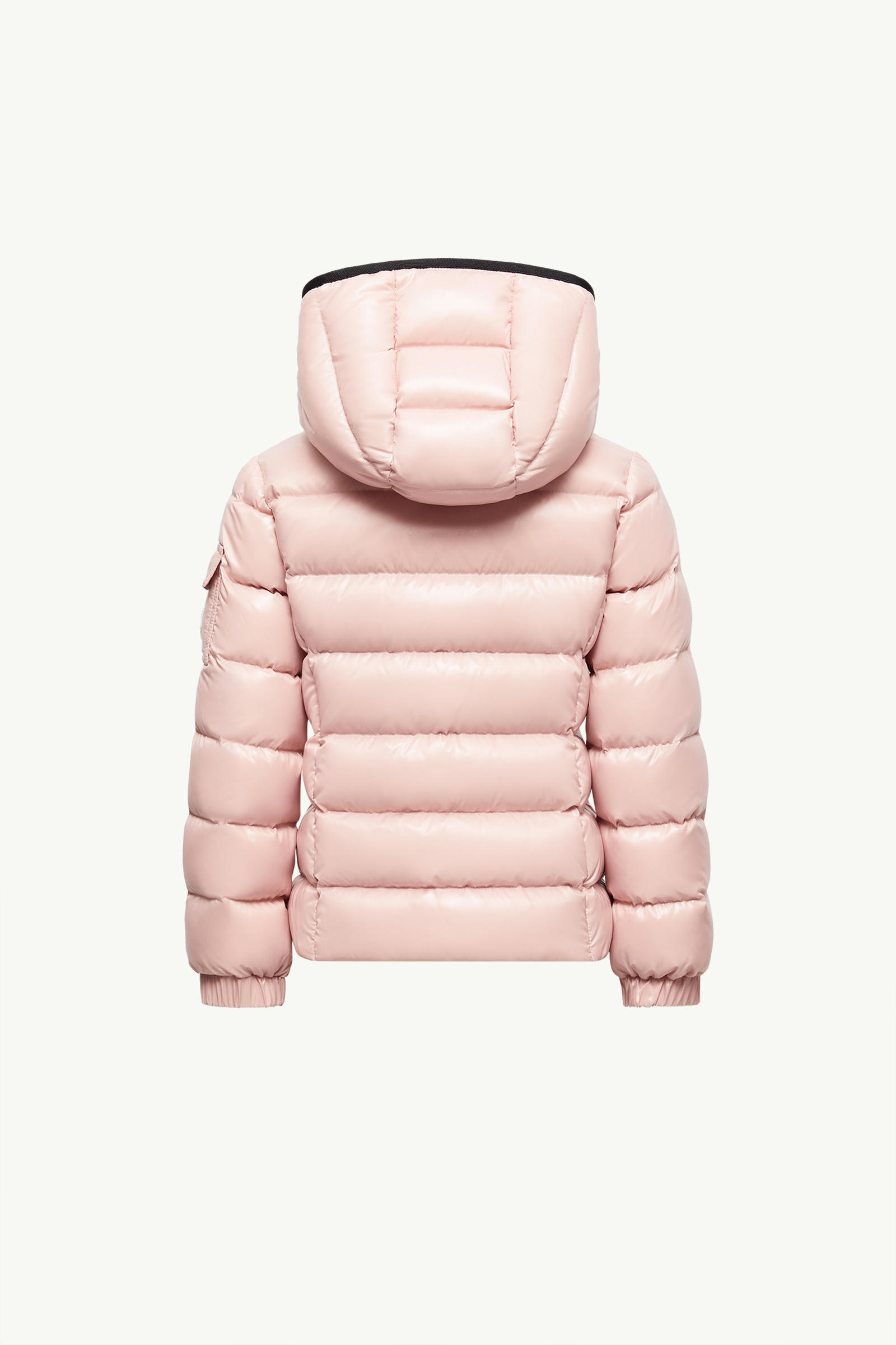 Bady Hooded Down Jacket Girl Pink Moncler 2