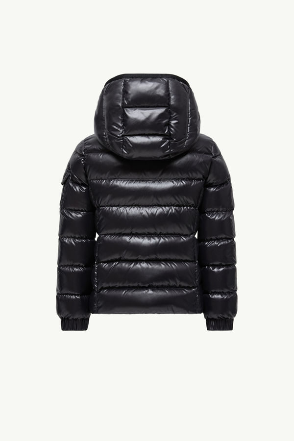 Bady Hooded Down Jacket Girl Black Moncler 1
