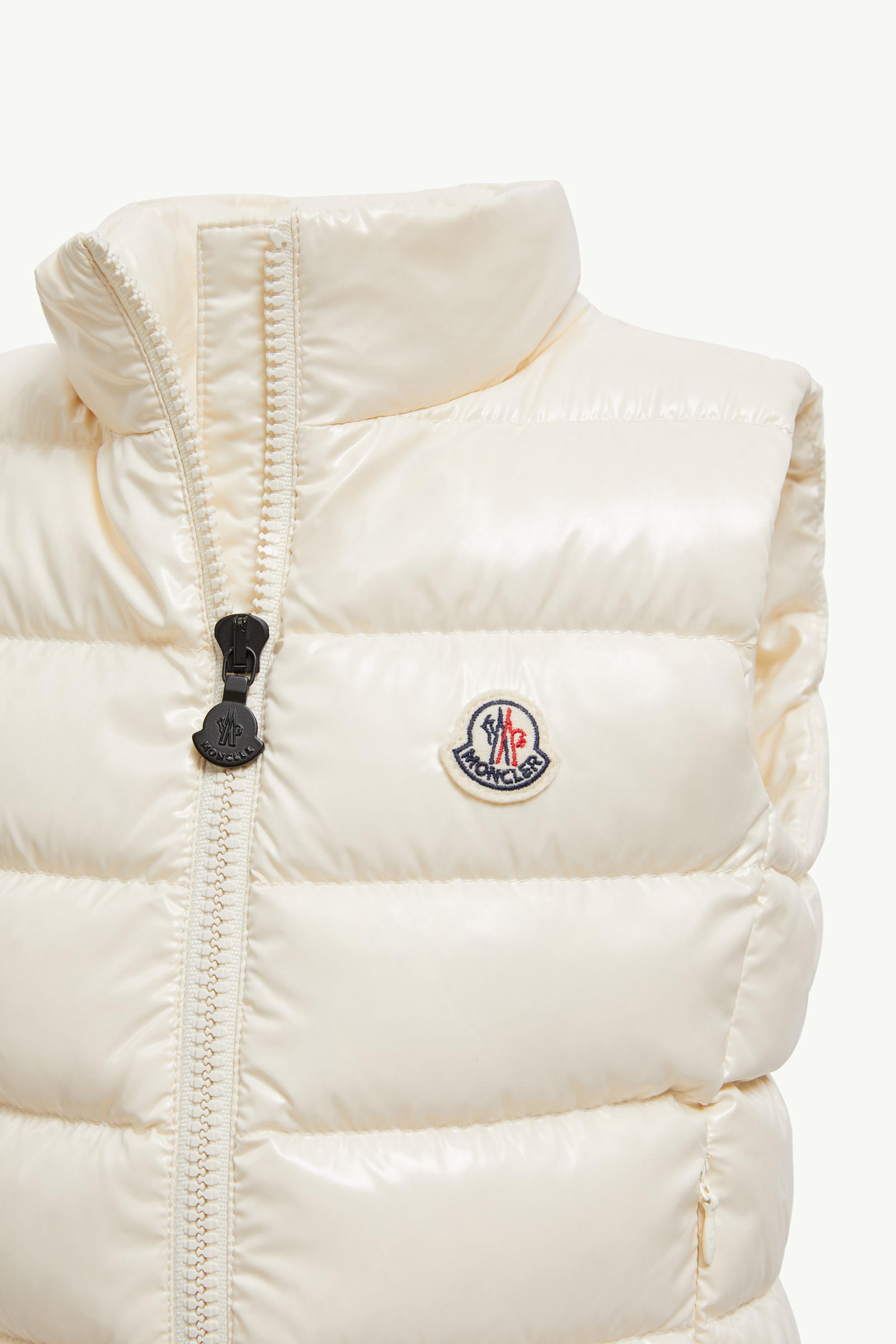 Ghany Down Gilet Girl White Moncler 1