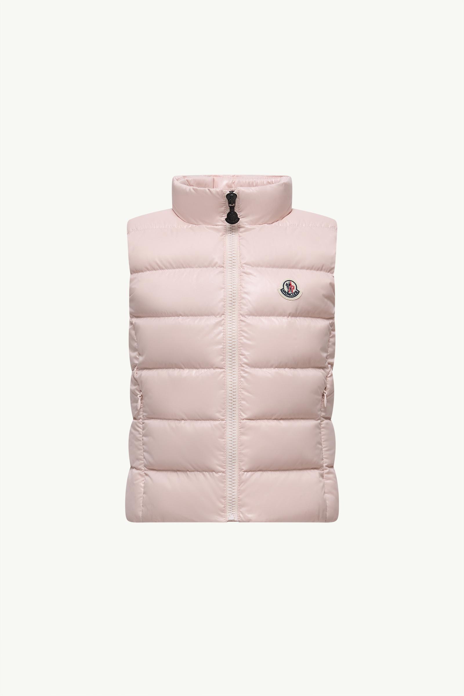 モンクレール GHANY ガーニー ダウンベスト 光沢 ピンク 3 XL ghany-down-vest-girl-light-