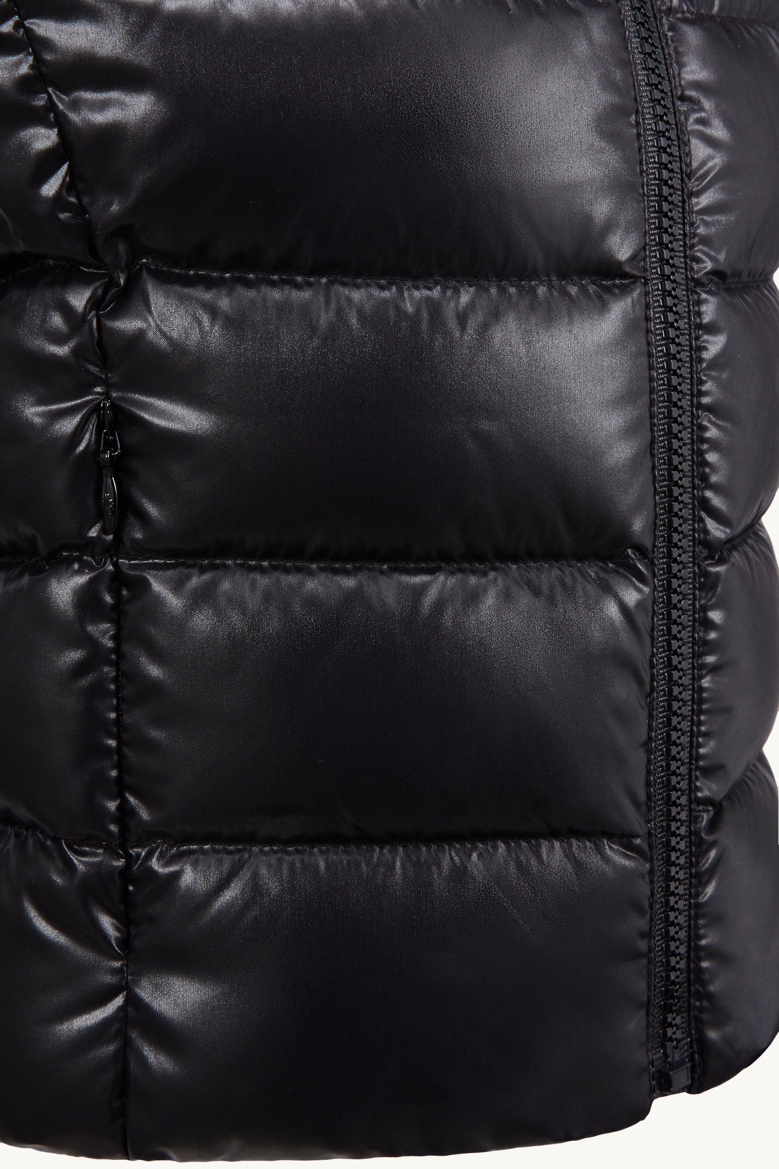 Ghany Down Gilet Girl Black Moncler 3