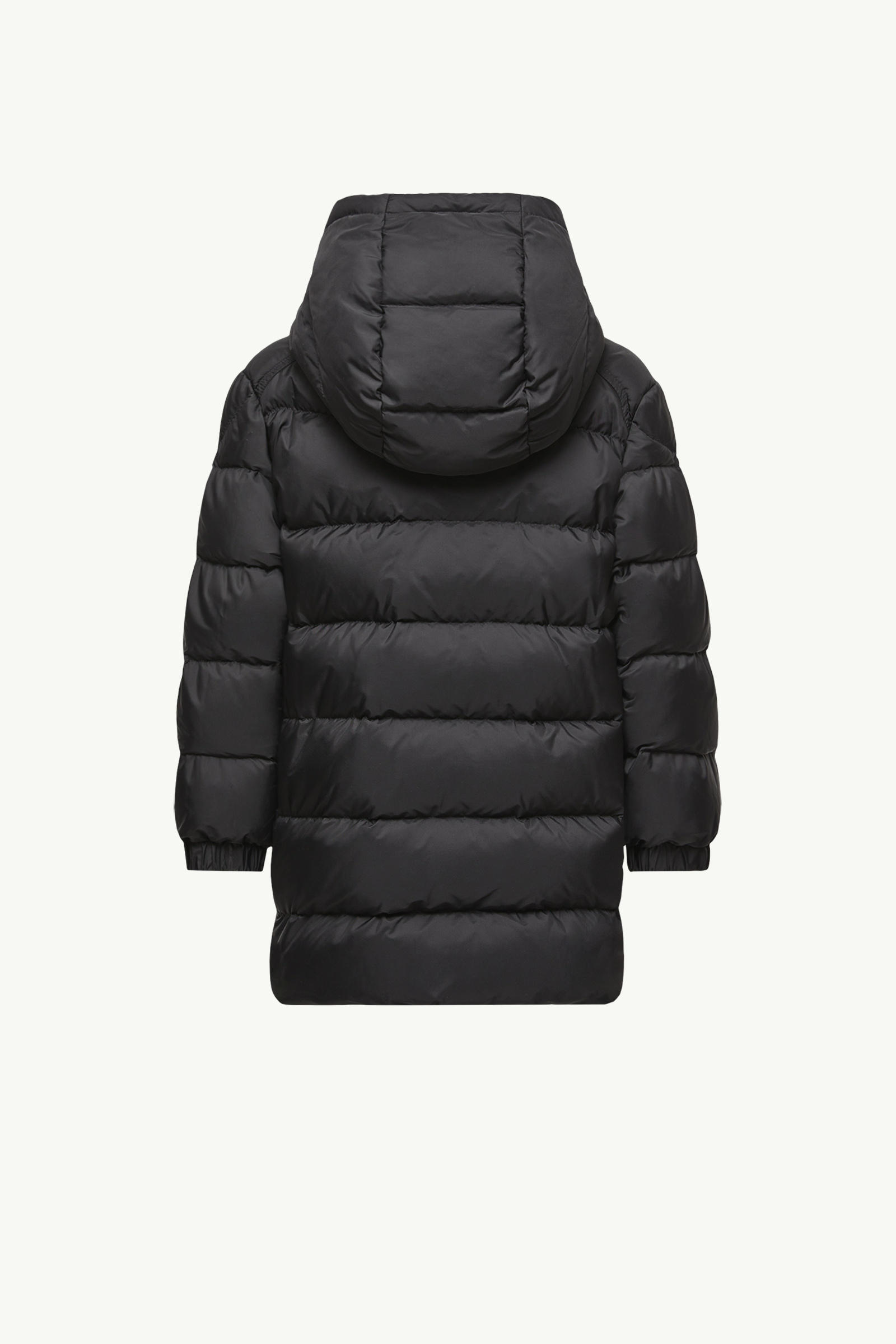 Alani Hooded Down Jacket Boy Black Moncler 3