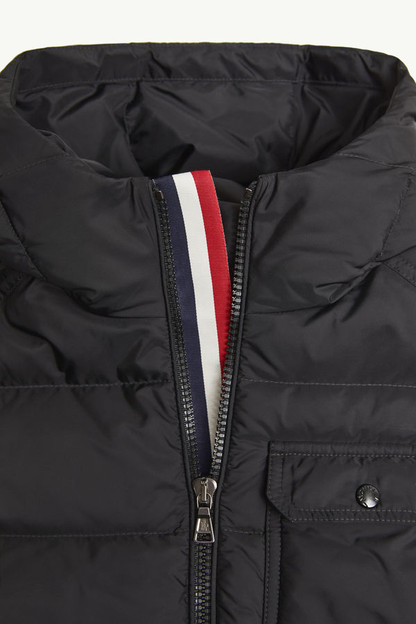 Alani Hooded Down Jacket Boy Black Moncler 5