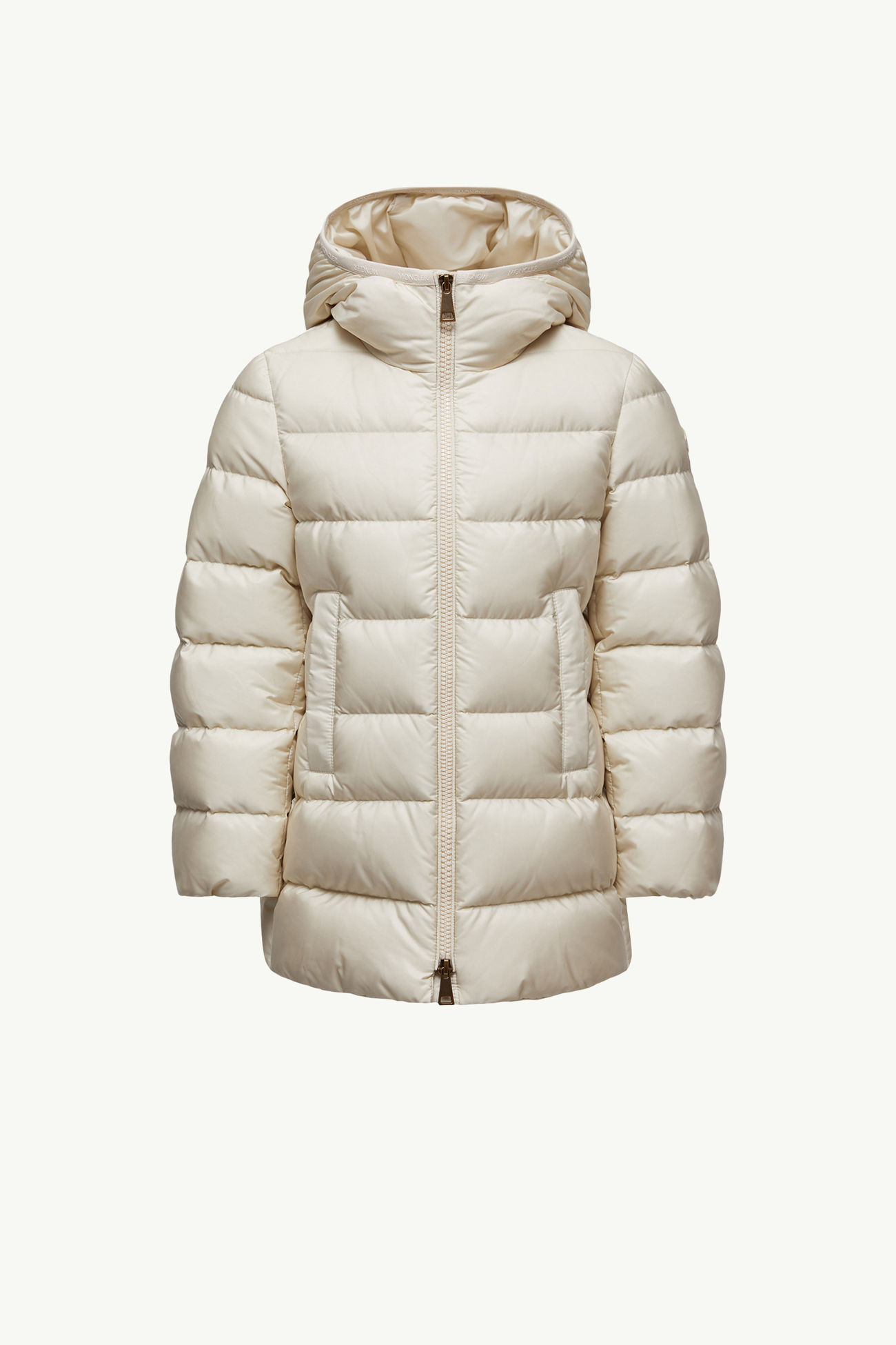 Barend Daunenjacke mit Kapuze Mädchen Hellbeige Moncler 0