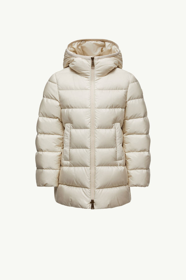Doudoune à capuche Barend Fille Beige Clair Moncler 0