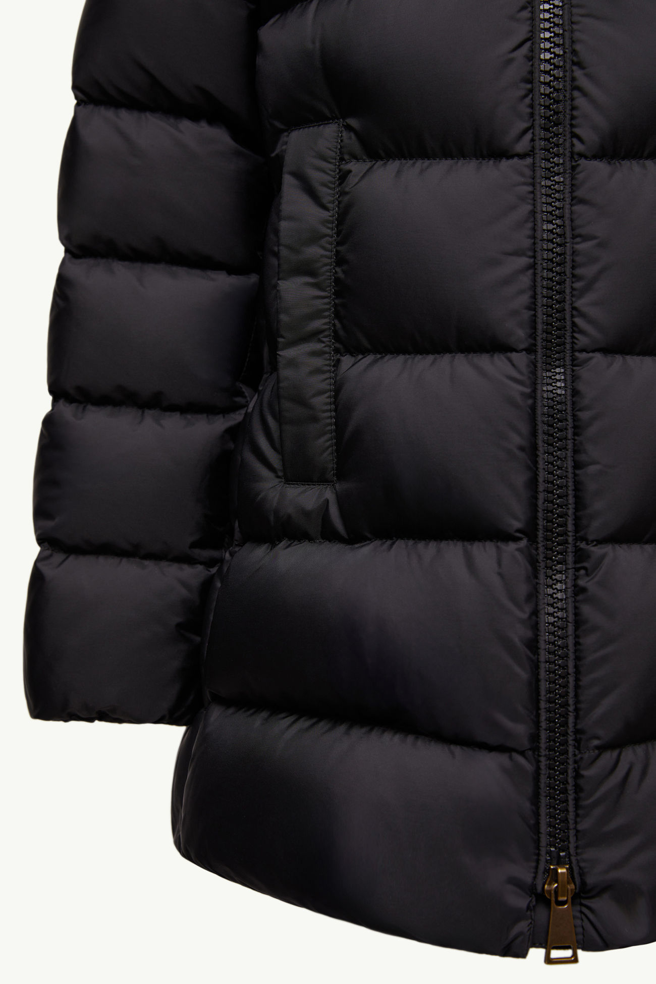 Piumino Barend con cappuccio Bambina Nero Moncler 5