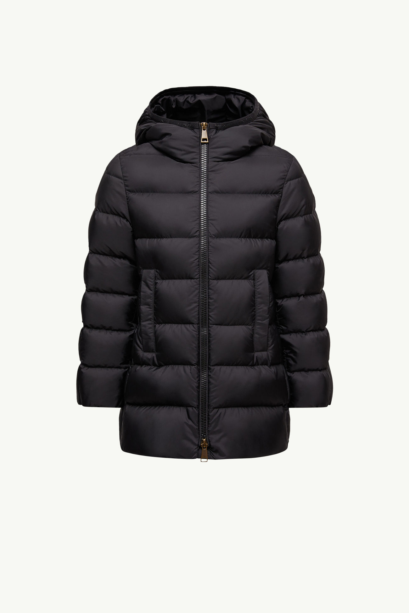 Barend連帽羽絨外套 女童 黑色 Moncler 0