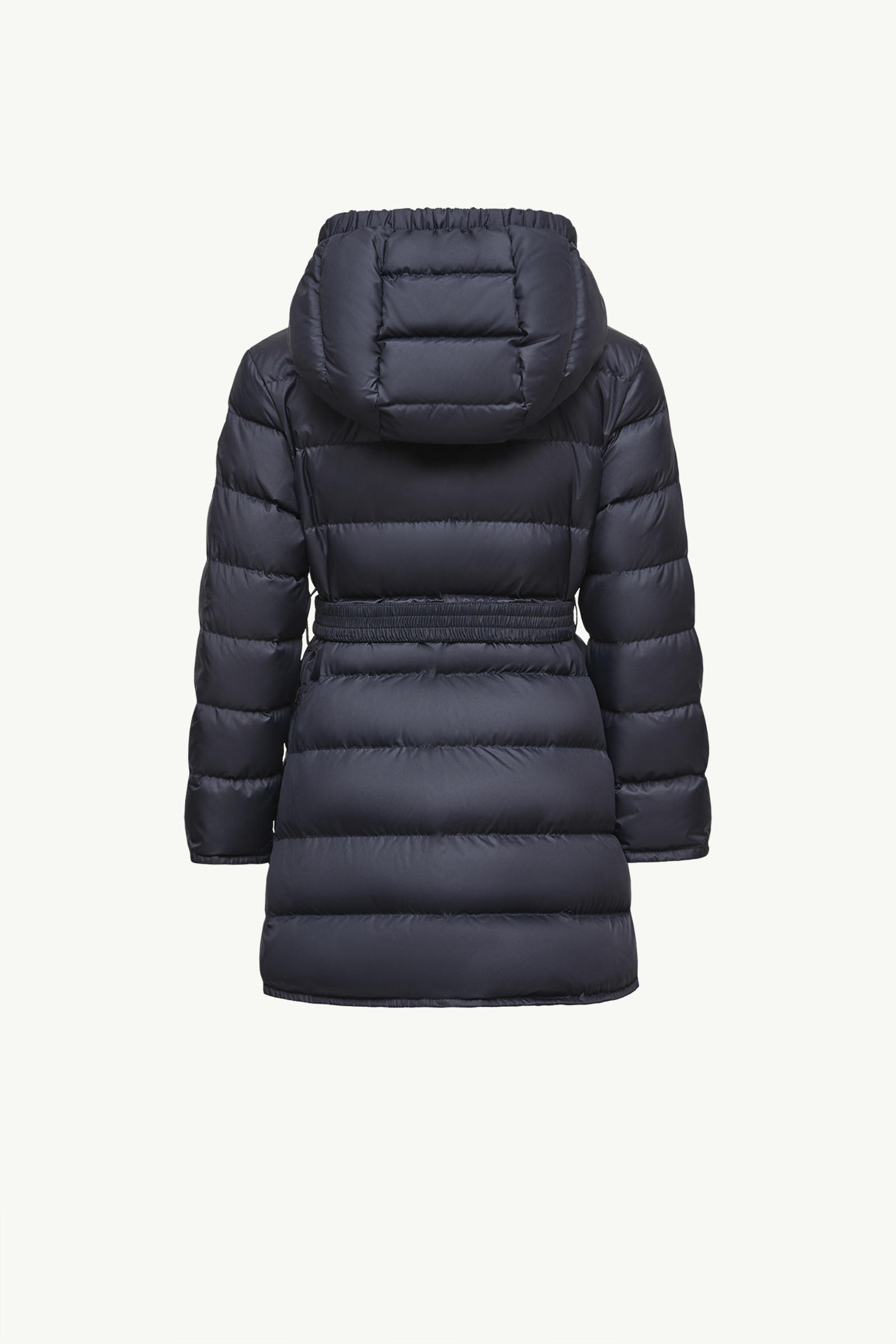 Pasenza Daunenjacke mit Gürtel und Kapuze Mädchen Blau Moncler 3