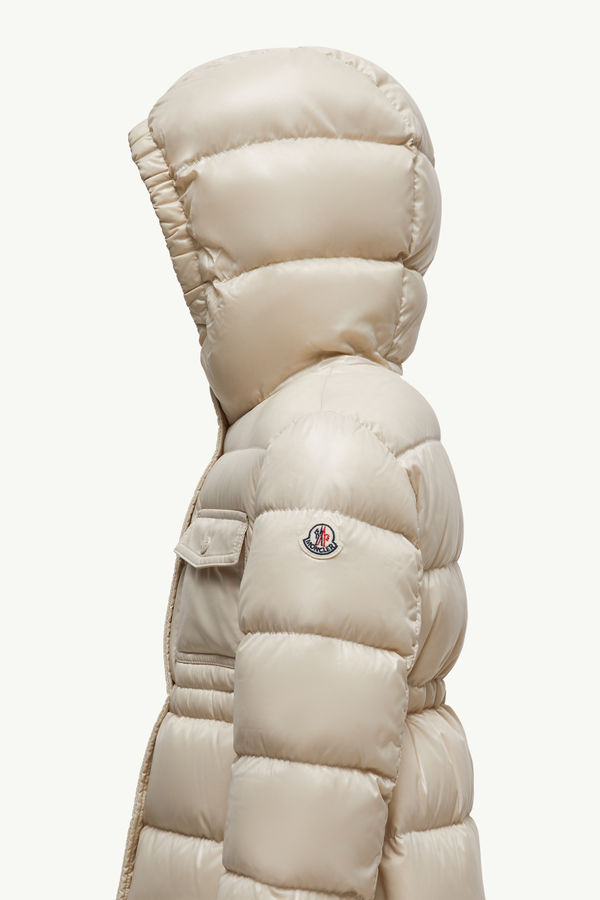 Dacca Daunenjacke mit Kapuze Mädchen Hellbeige Moncler 1