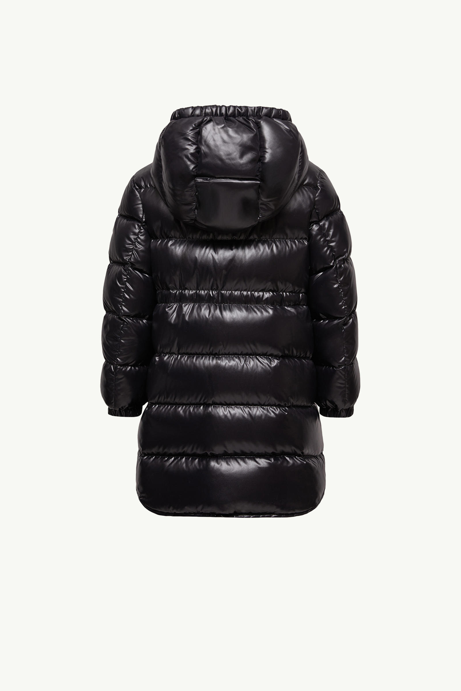 Dacca Hooded Down Jacket Girl Black Moncler 3