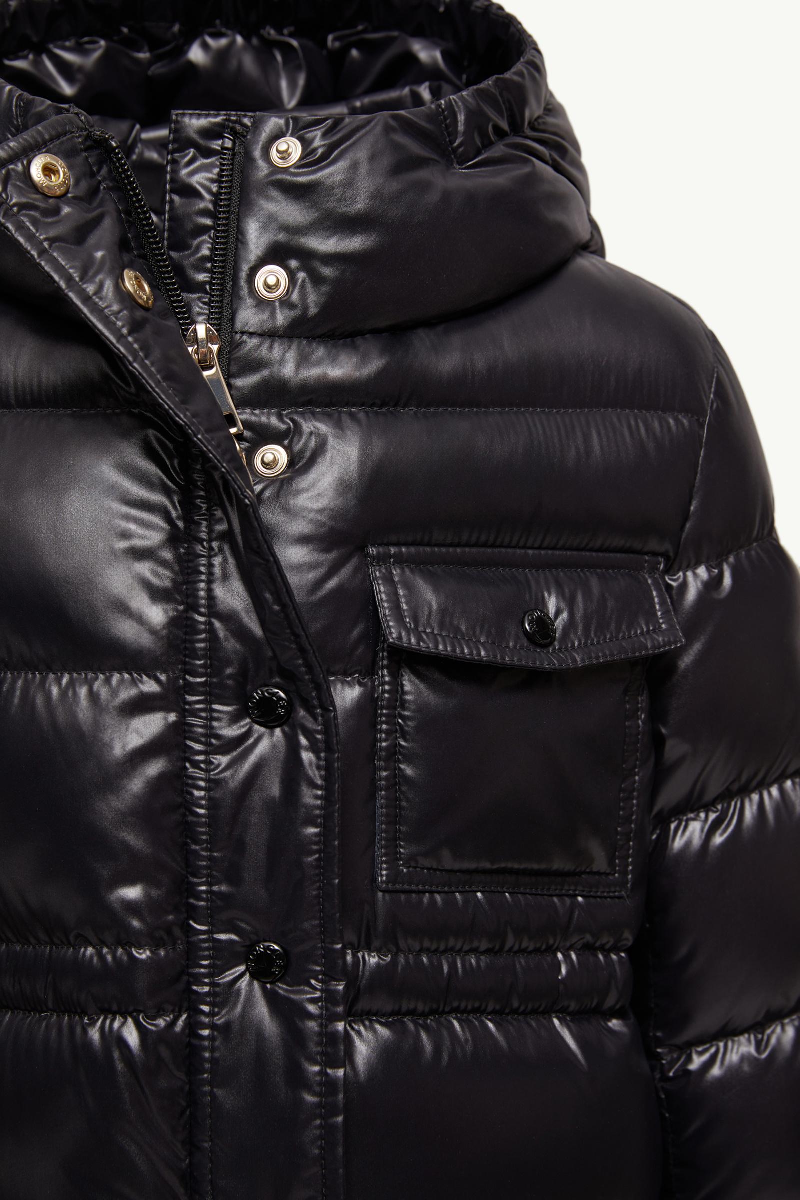 Black Dacca Hooded Down Jacket - Down Jackets & Vests for Children