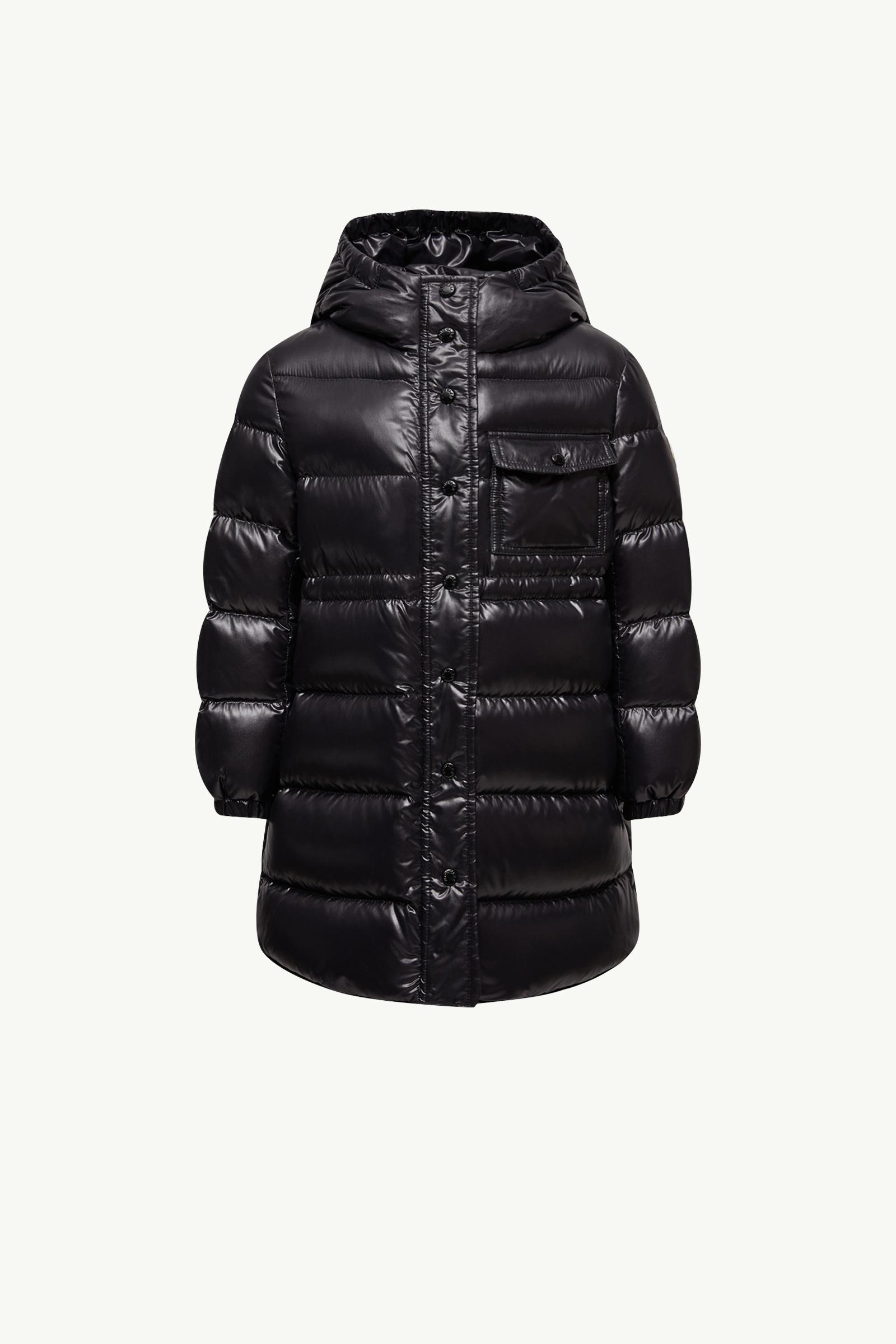 Black Dacca Hooded Down Jacket - Down Jackets & Vests for Children