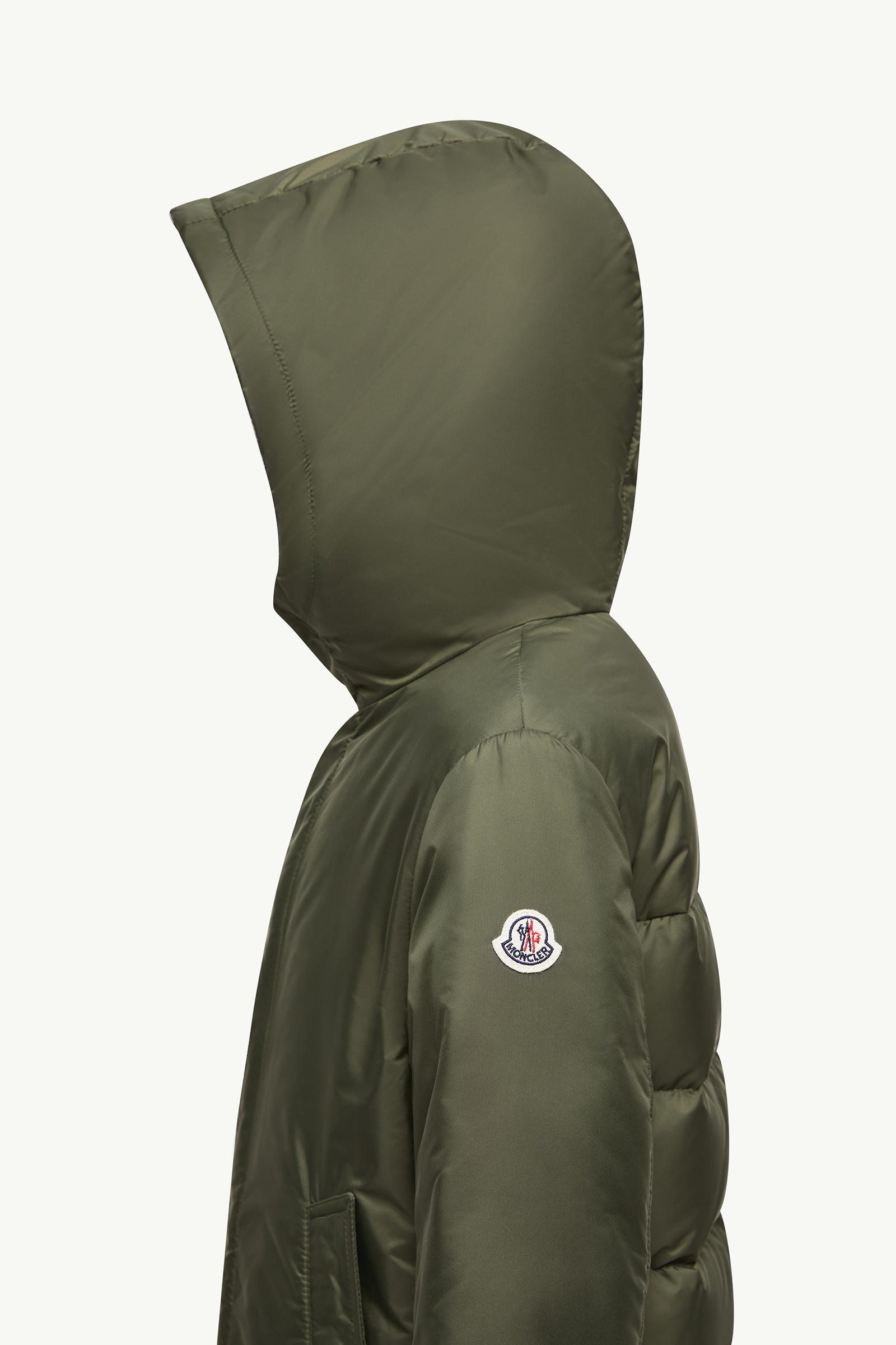 Gesudar Hooded Down Jacket Boy Olive Green Moncler 2
